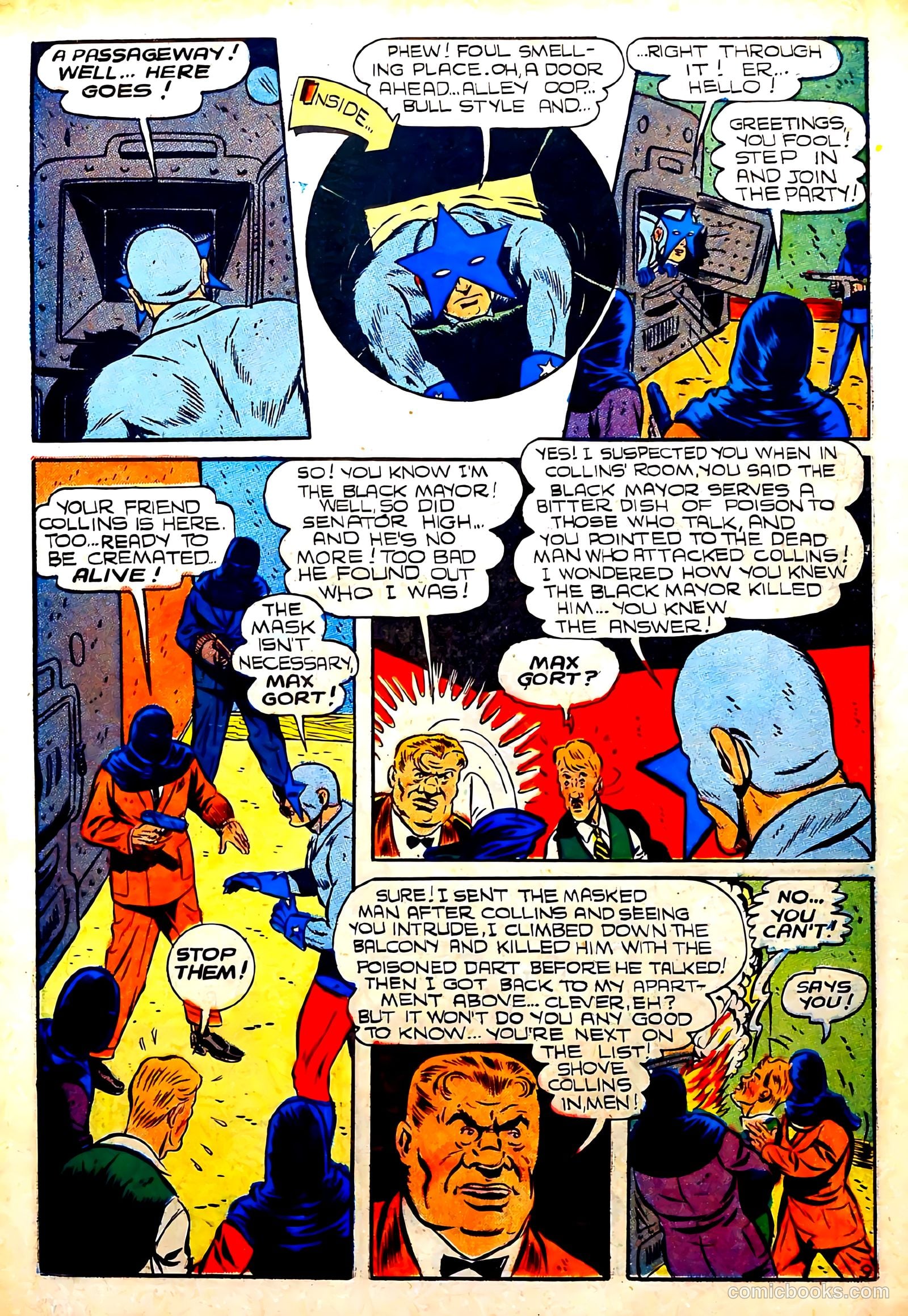 Captain Courageous Comics #6 (1942) — page 11