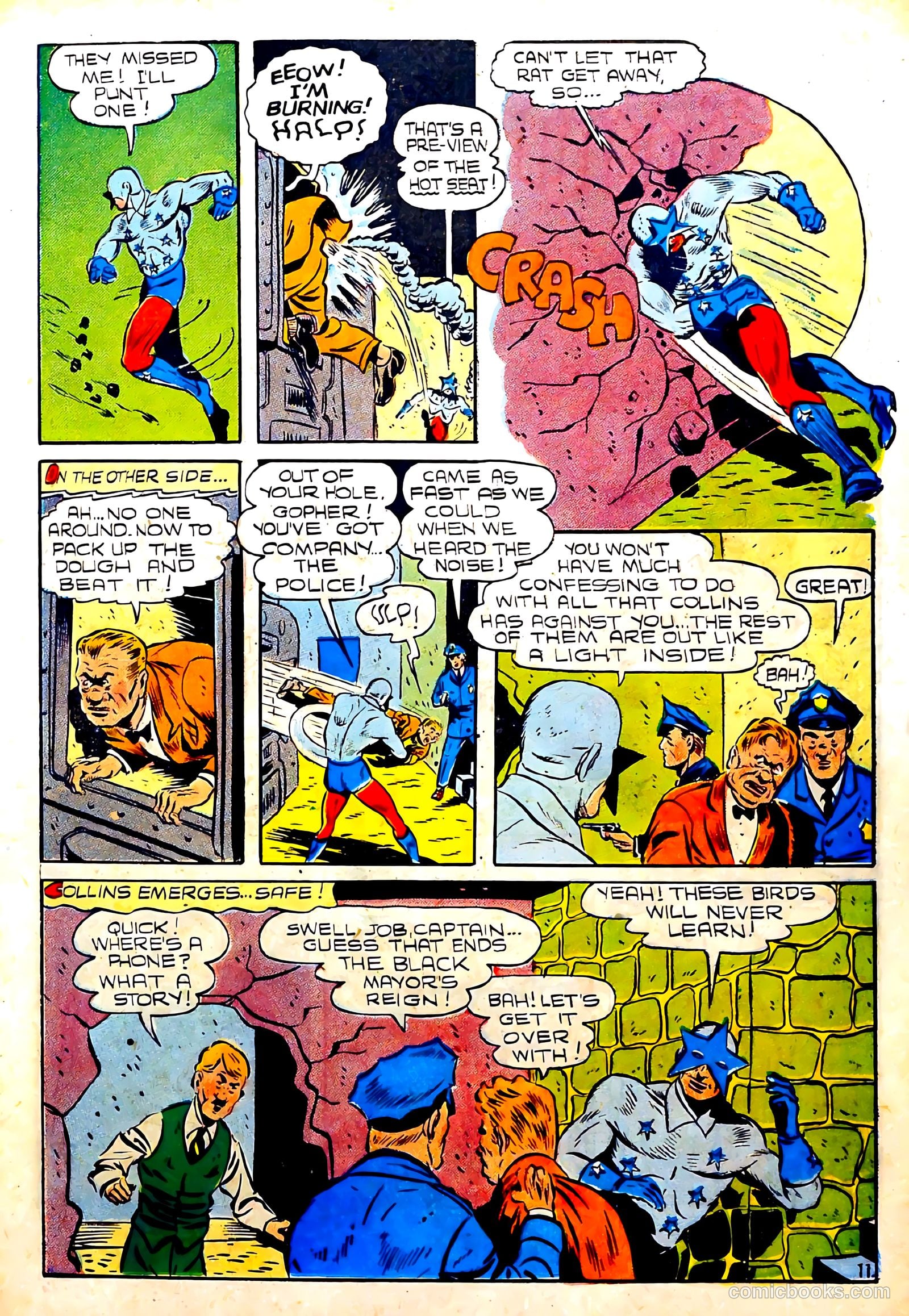 Captain Courageous Comics #6 (1942) — page 13