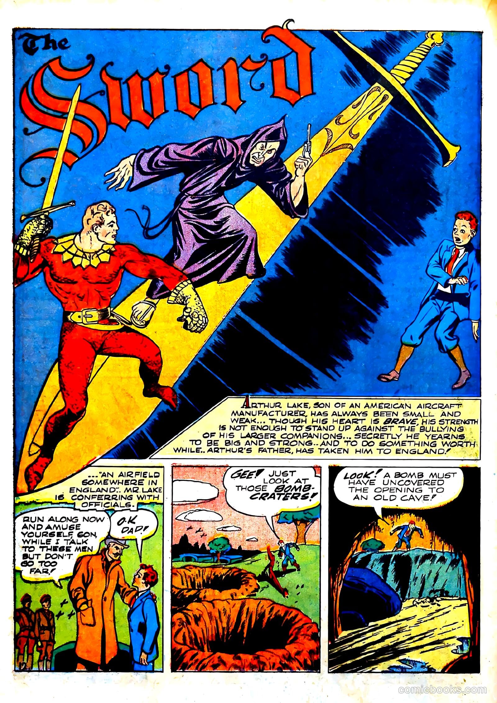 Captain Courageous Comics #6 (1942) — page 14