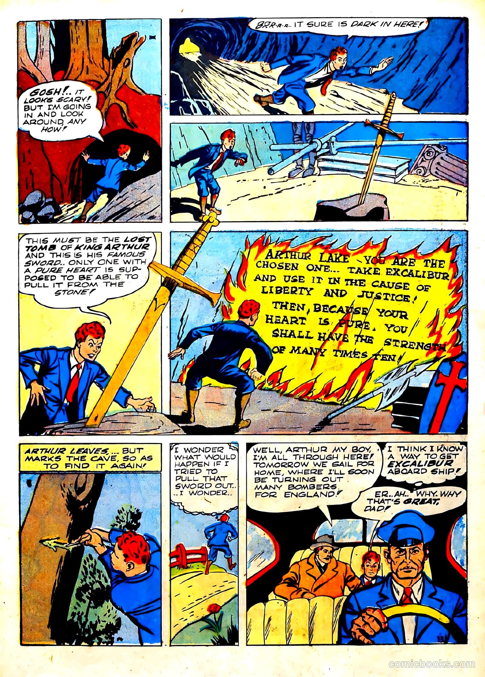 Captain Courageous Comics #6 (1942) — page 15