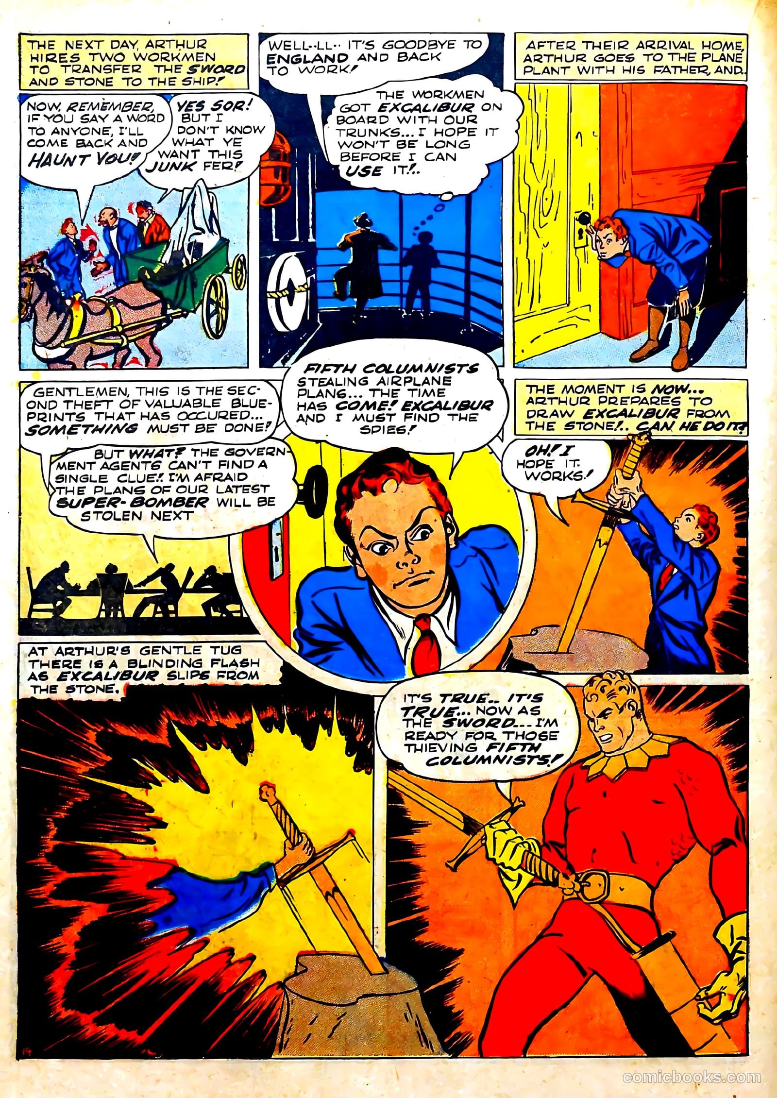 Captain Courageous Comics #6 (1942) — page 16