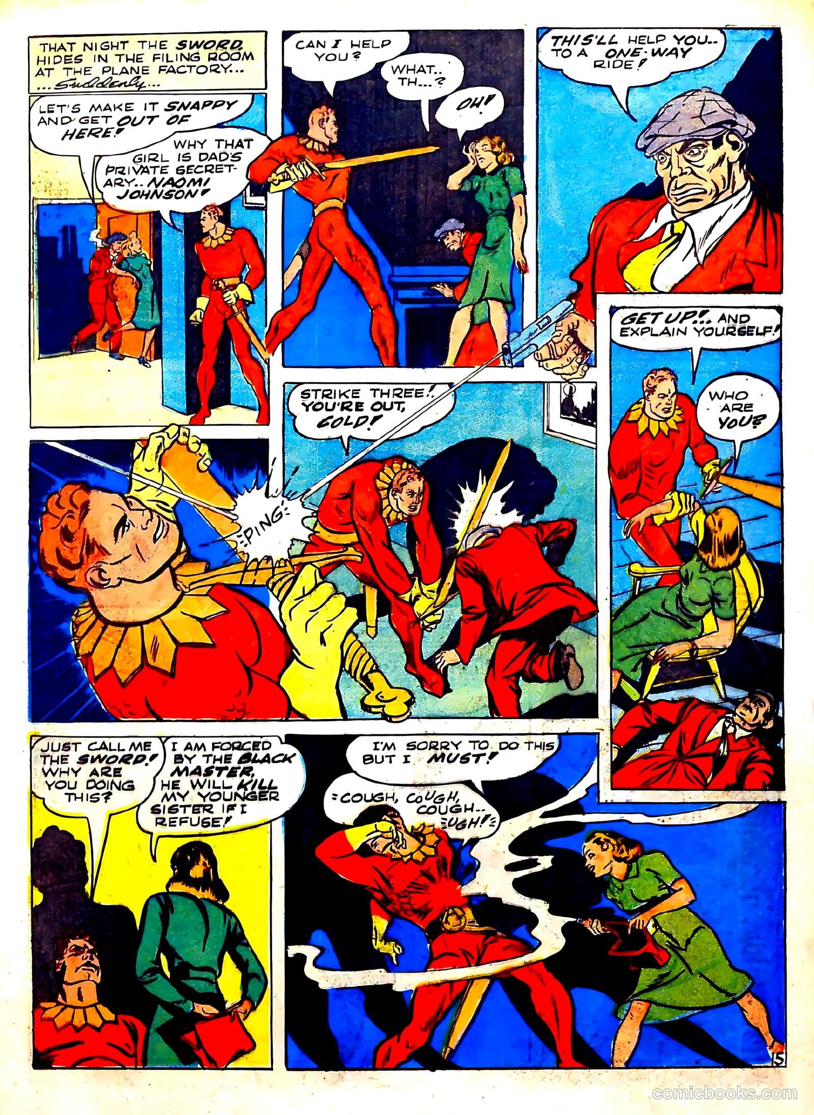 Captain Courageous Comics #6 (1942) — page 17