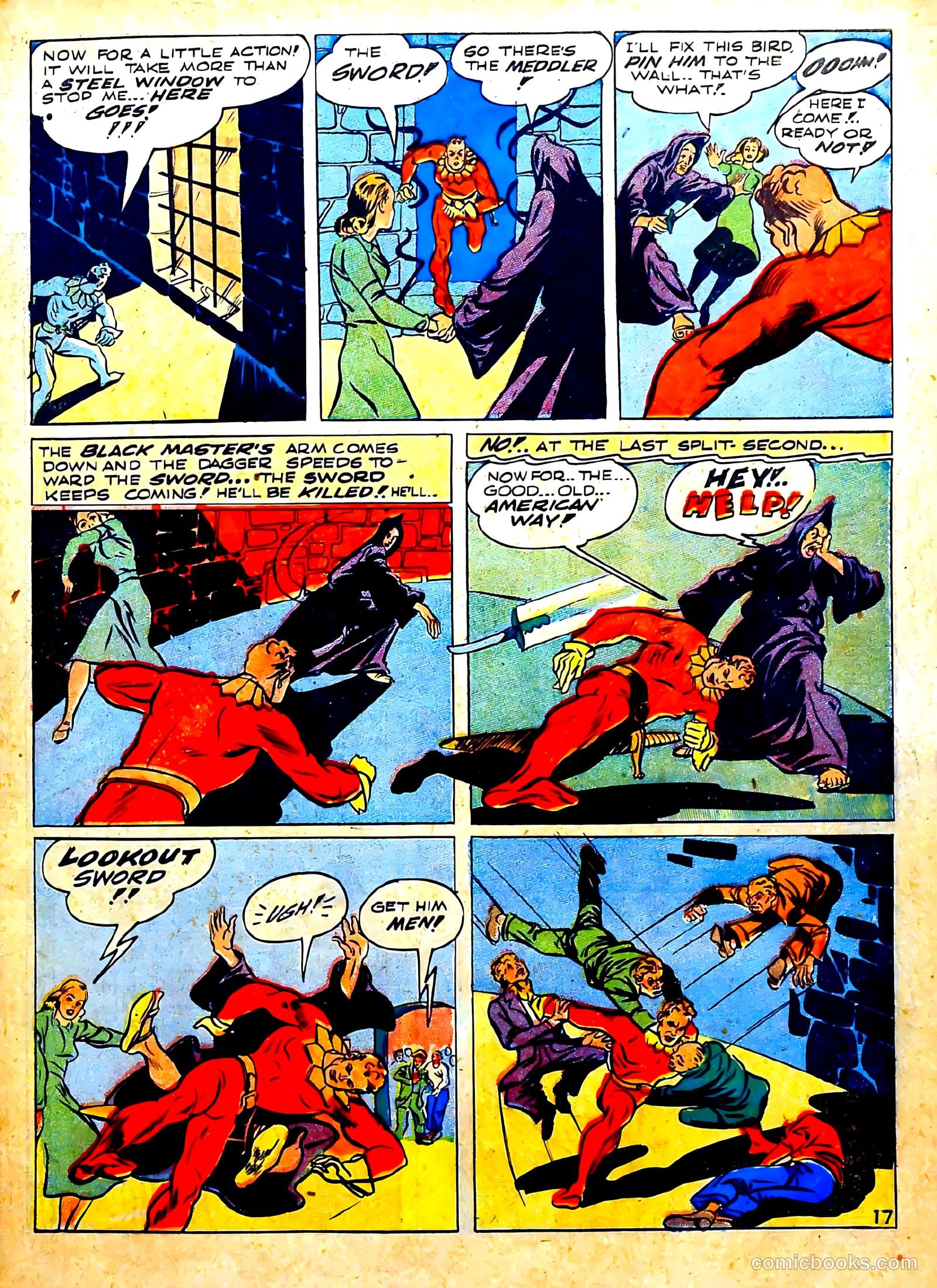 Captain Courageous Comics #6 (1942) — page 19