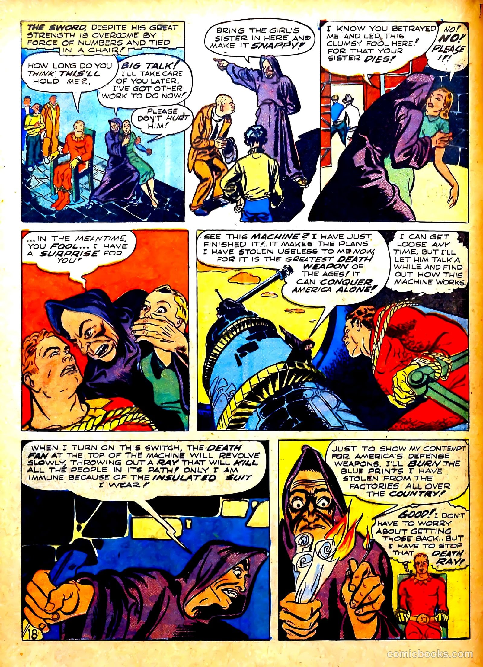 Captain Courageous Comics #6 (1942) — page 20