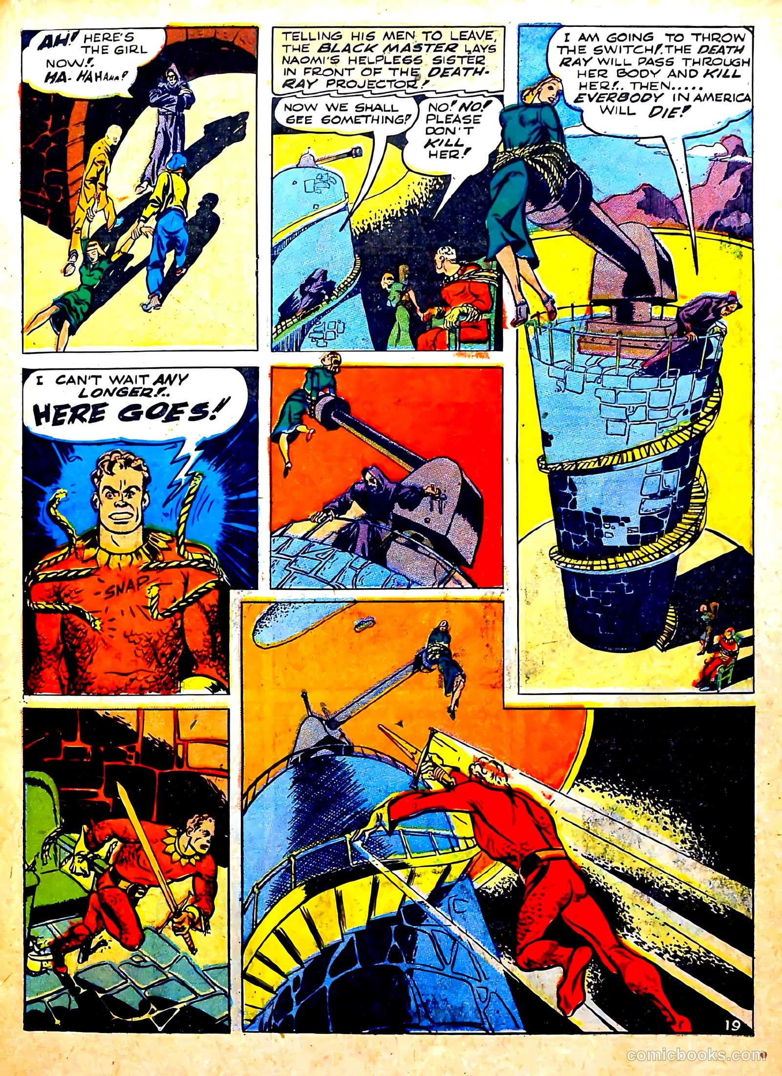 Captain Courageous Comics #6 (1942) — page 21