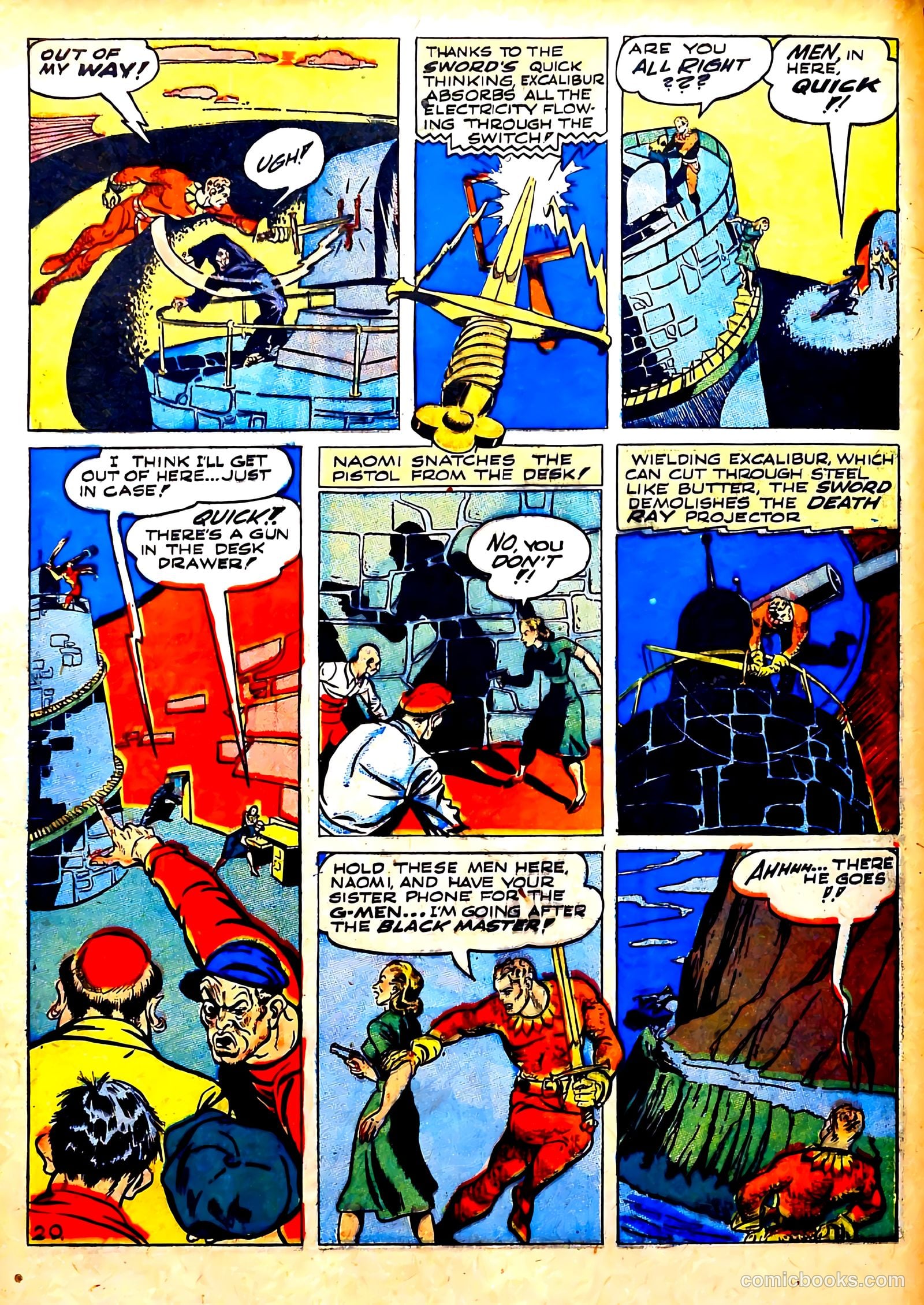 Captain Courageous Comics #6 (1942) — page 22