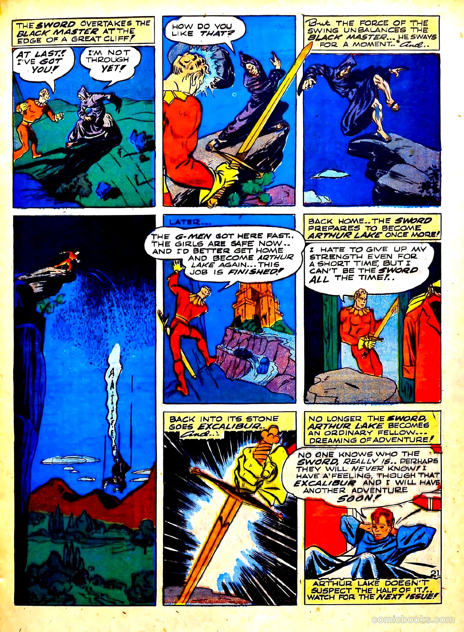 Captain Courageous Comics #6 (1942) — page 23