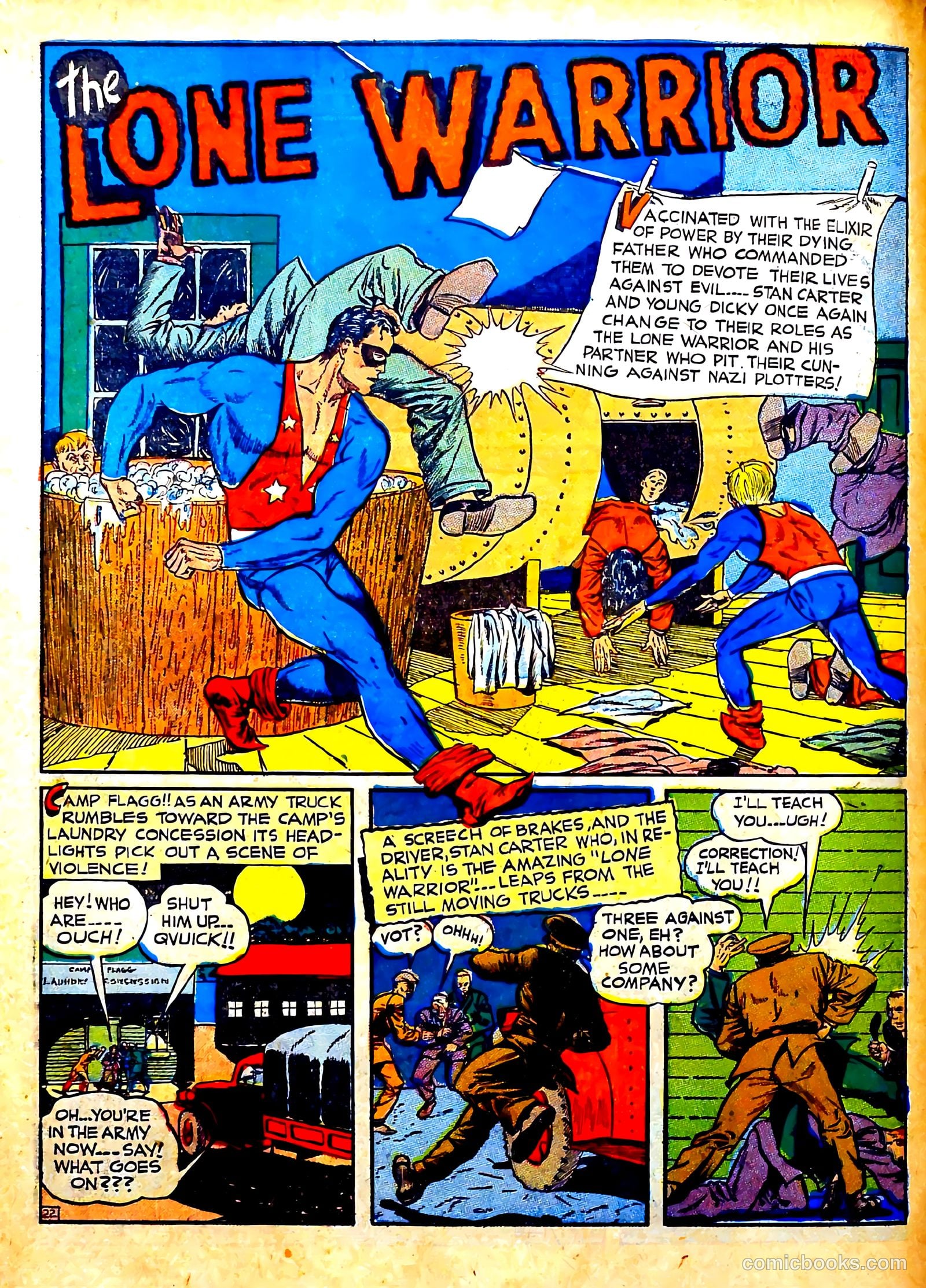 Captain Courageous Comics #6 (1942) — page 24