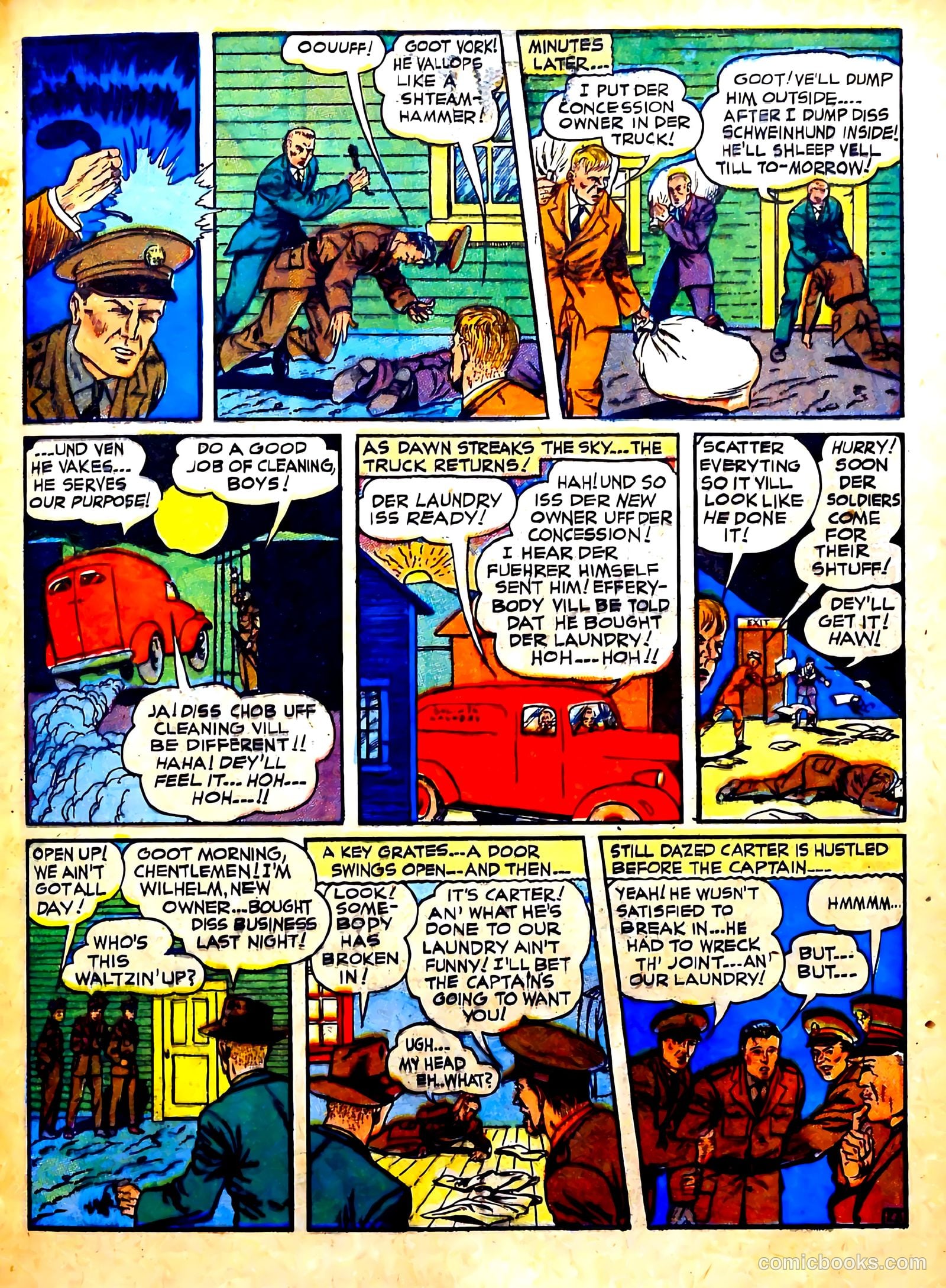 Captain Courageous Comics #6 (1942) — page 25