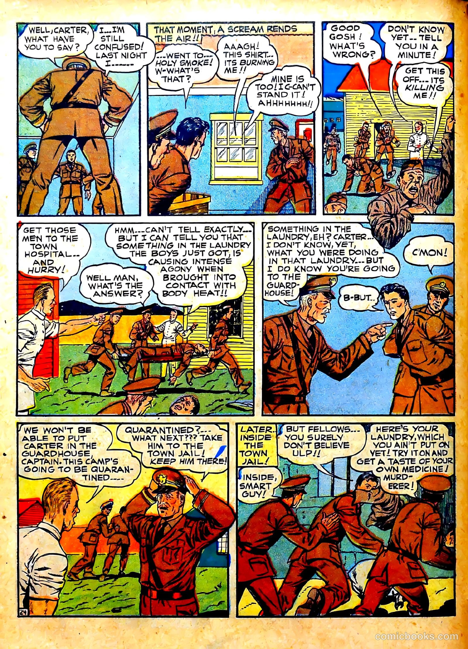Captain Courageous Comics #6 (1942) — page 26