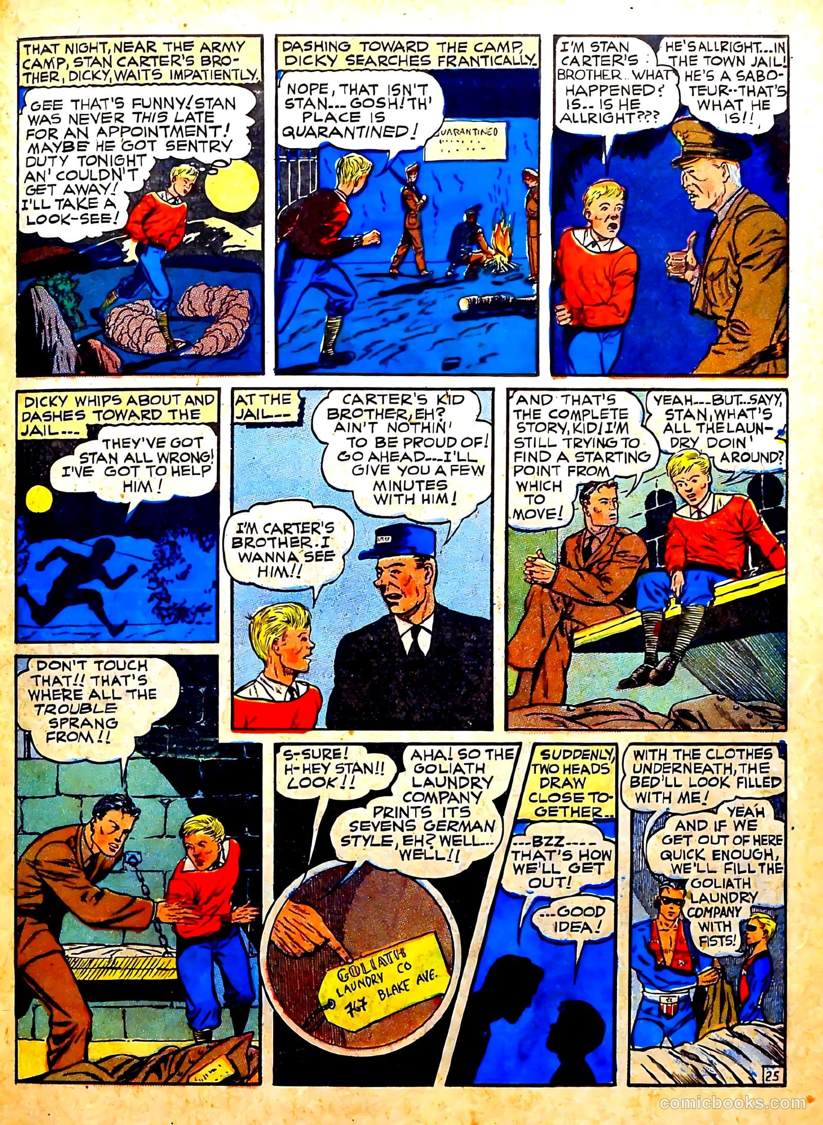 Captain Courageous Comics #6 (1942) — page 27