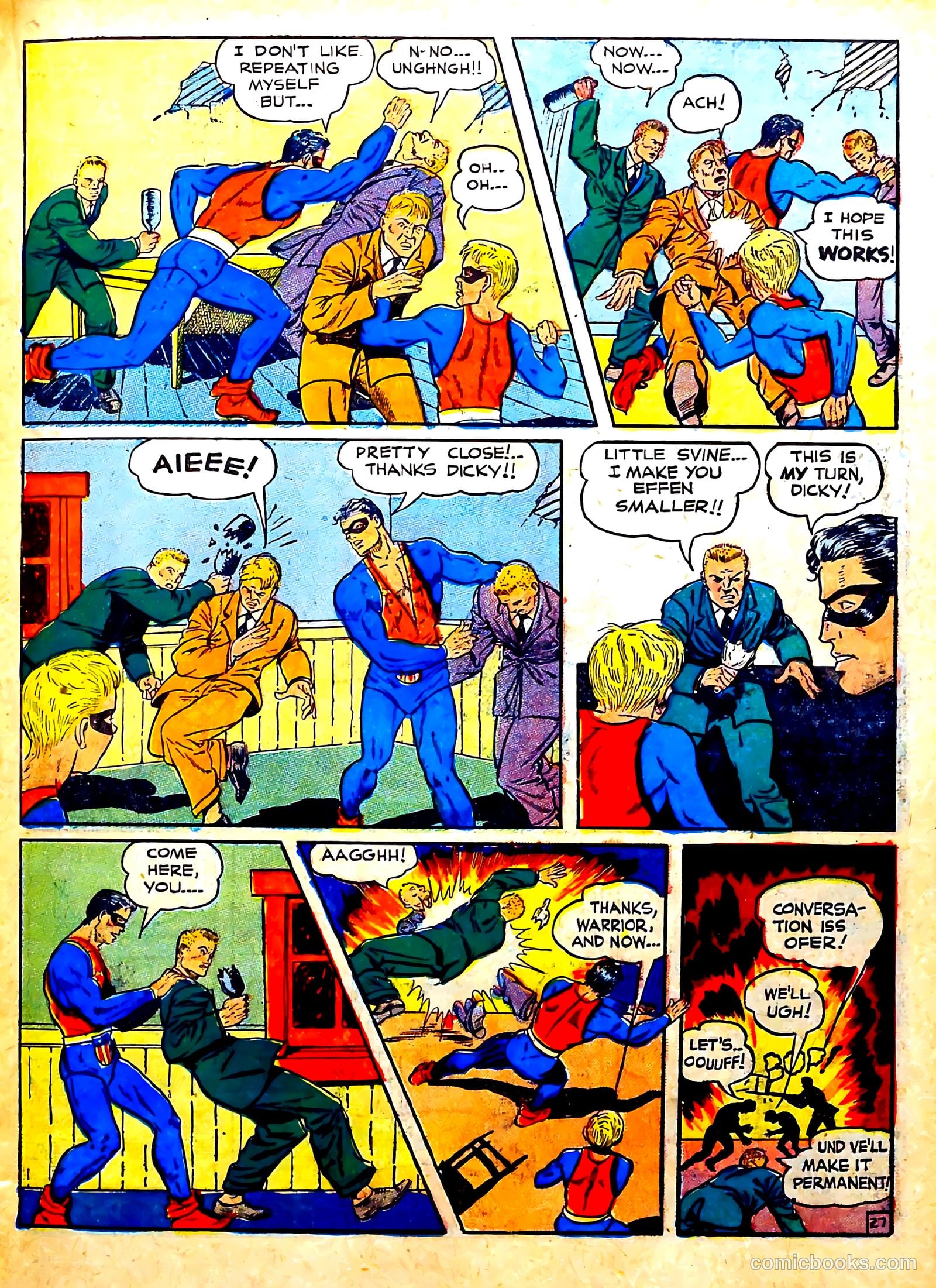 Captain Courageous Comics #6 (1942) — page 29