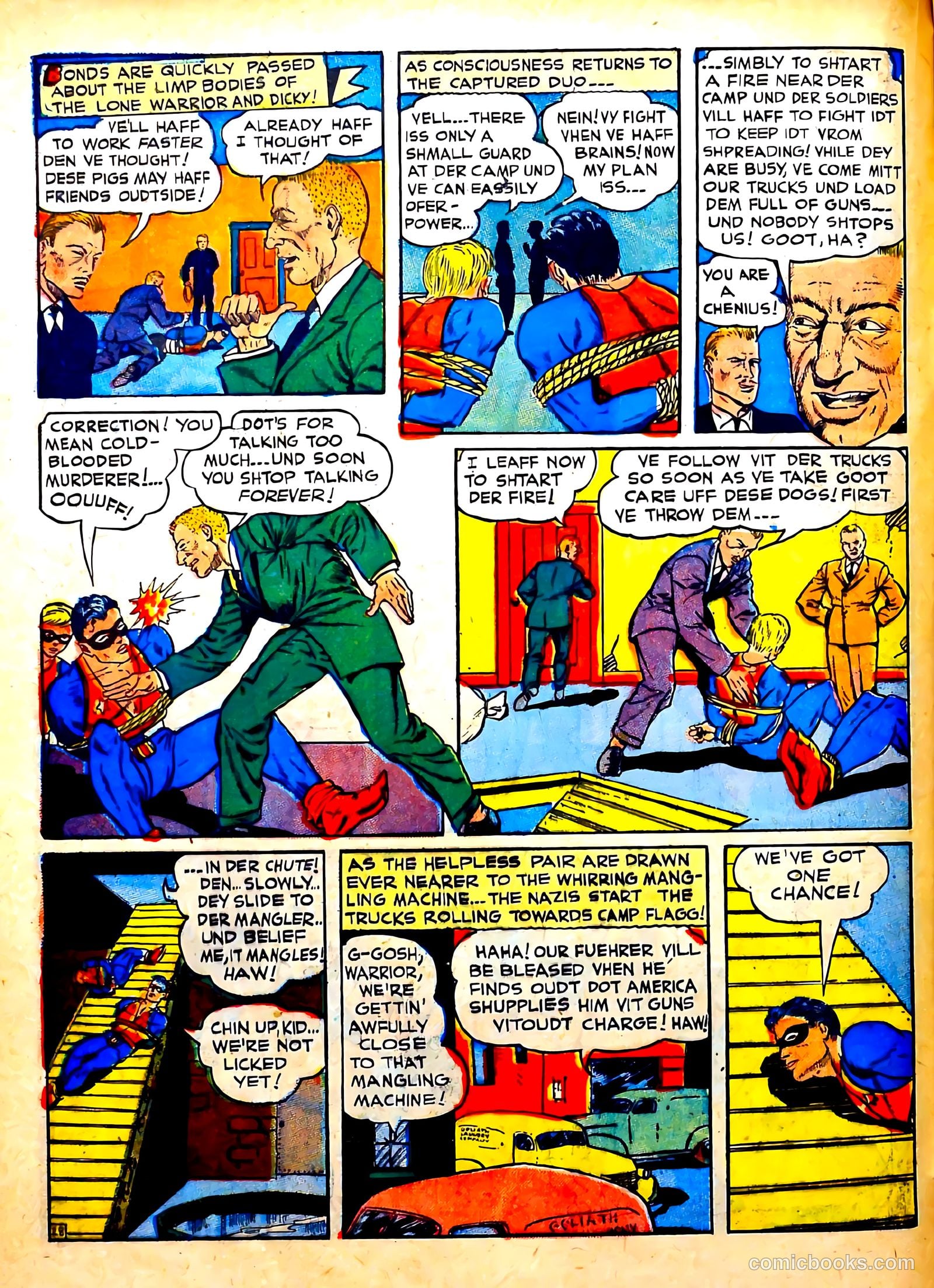 Captain Courageous Comics #6 (1942) — page 30