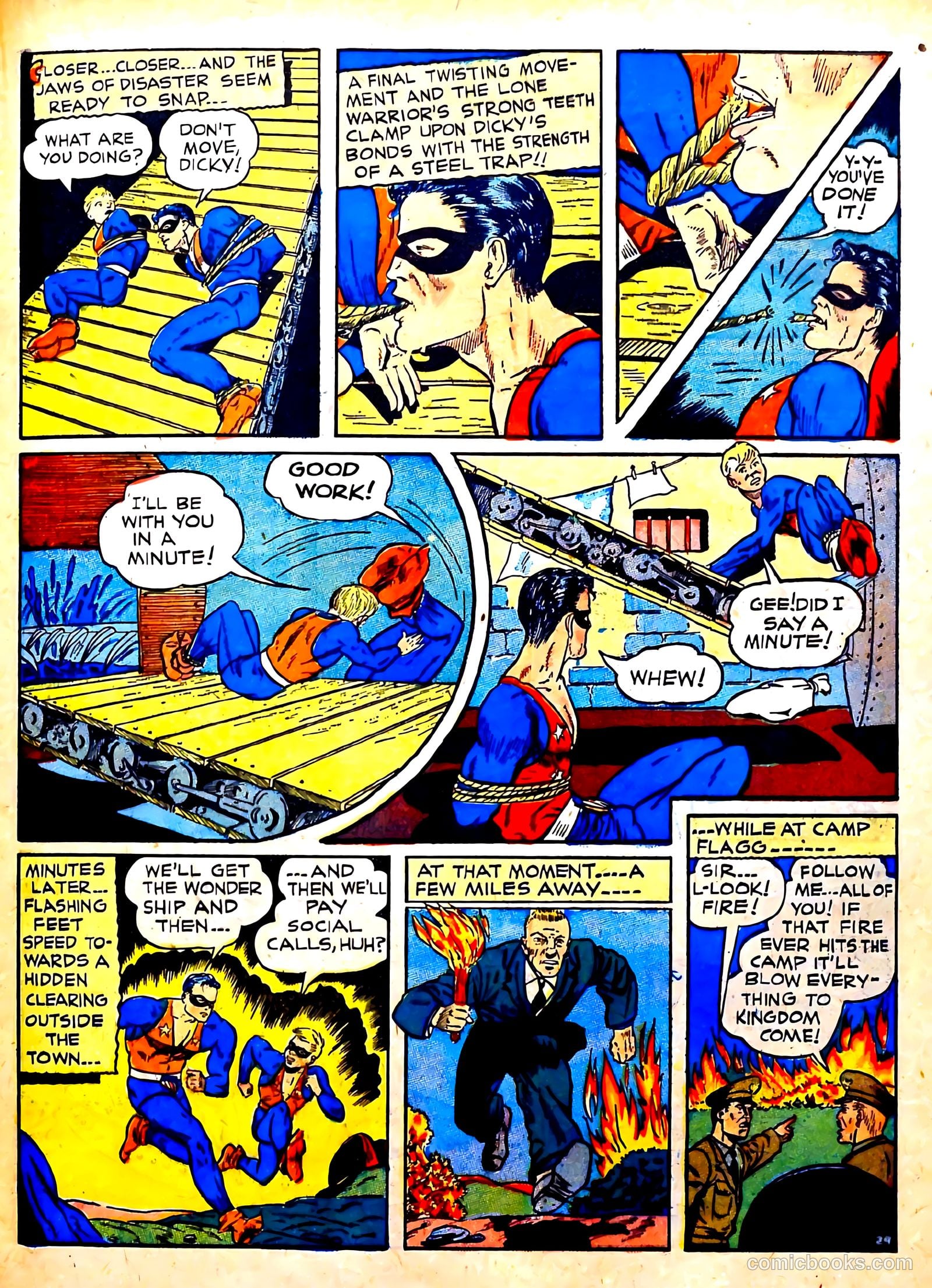 Captain Courageous Comics #6 (1942) — page 31