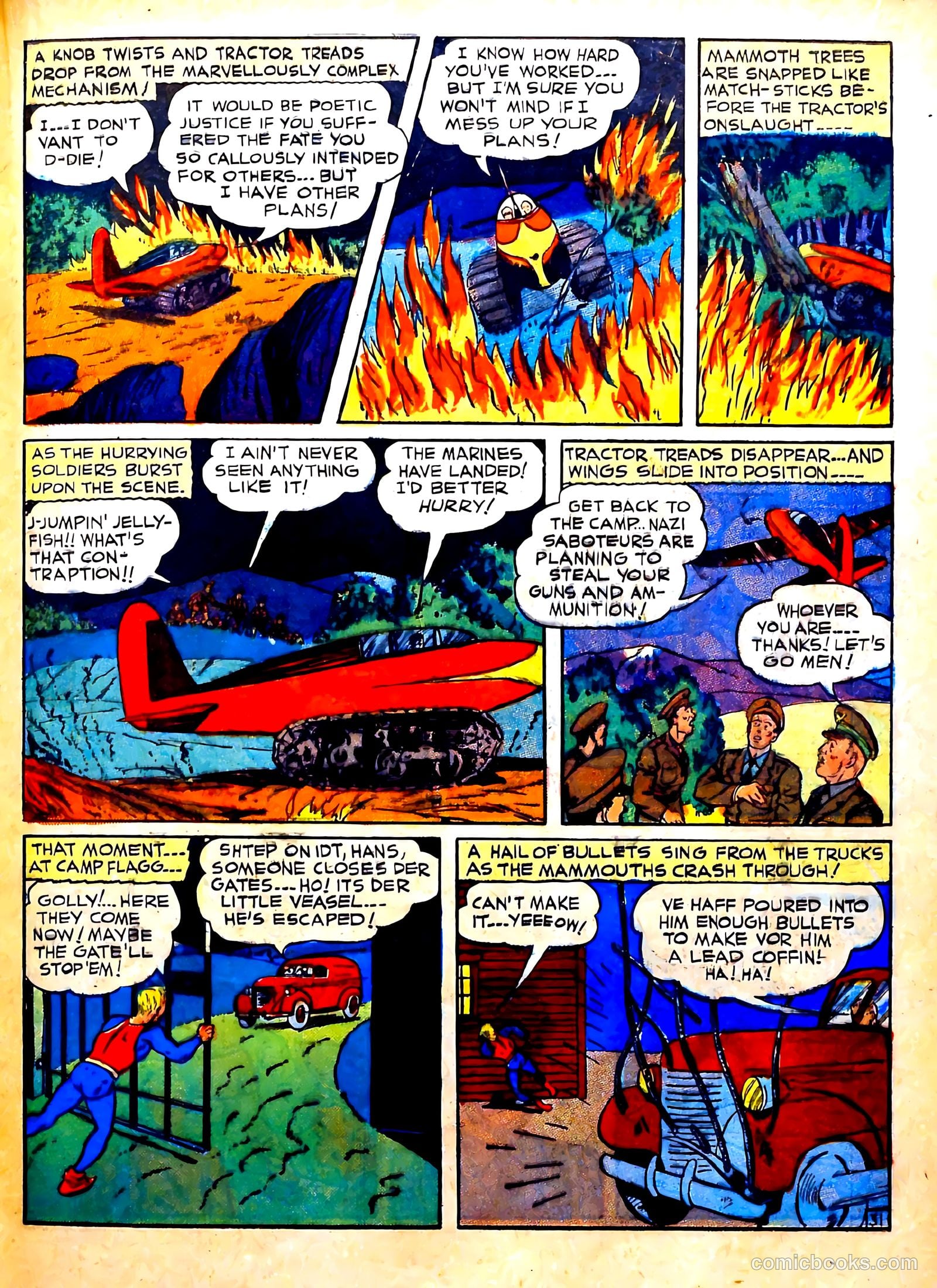 Captain Courageous Comics #6 (1942) — page 33