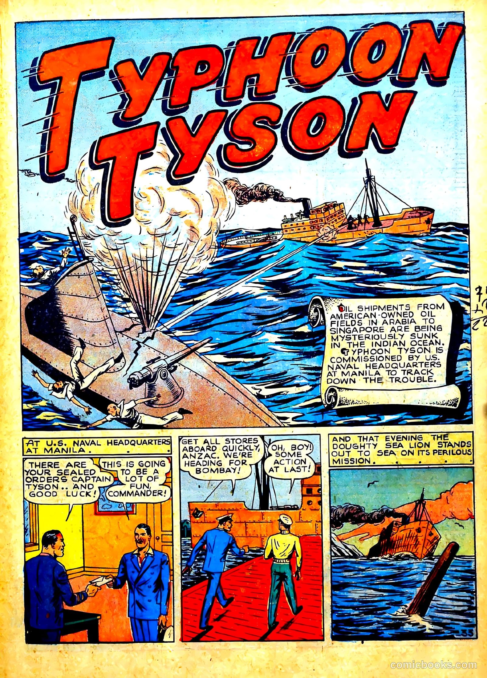 Captain Courageous Comics #6 (1942) — page 35