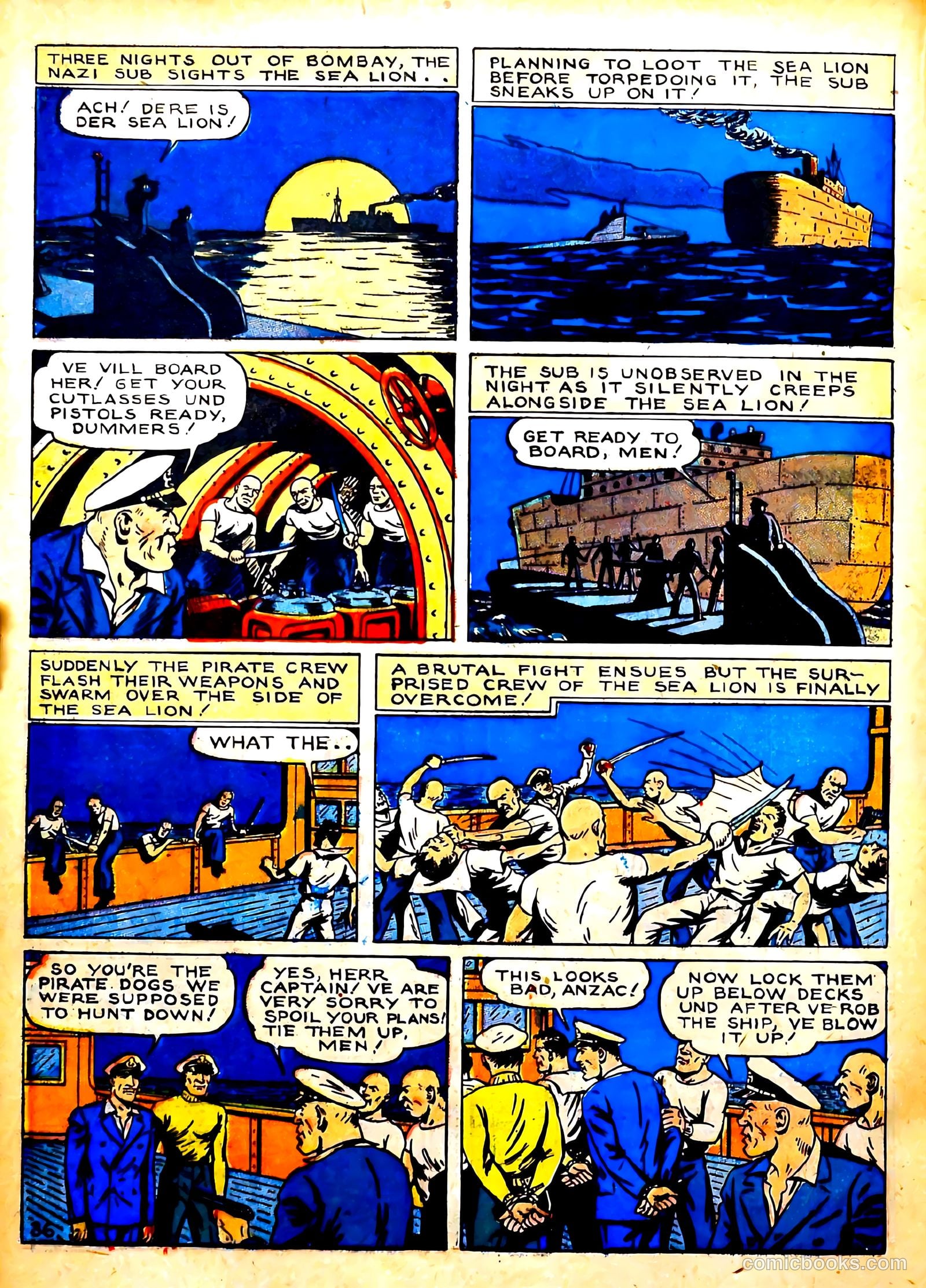 Captain Courageous Comics #6 (1942) — page 38