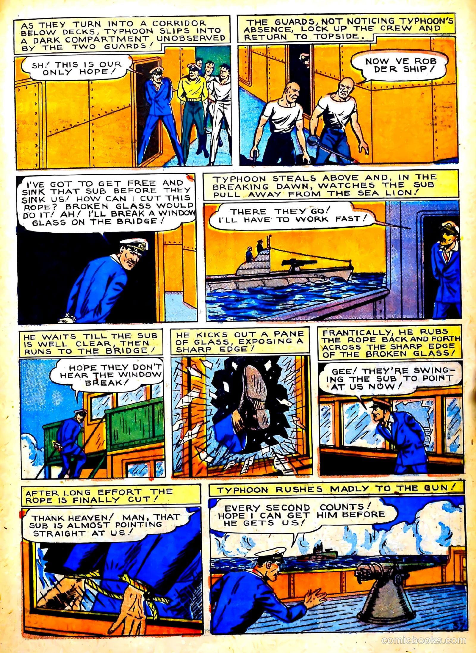 Captain Courageous Comics #6 (1942) — page 39
