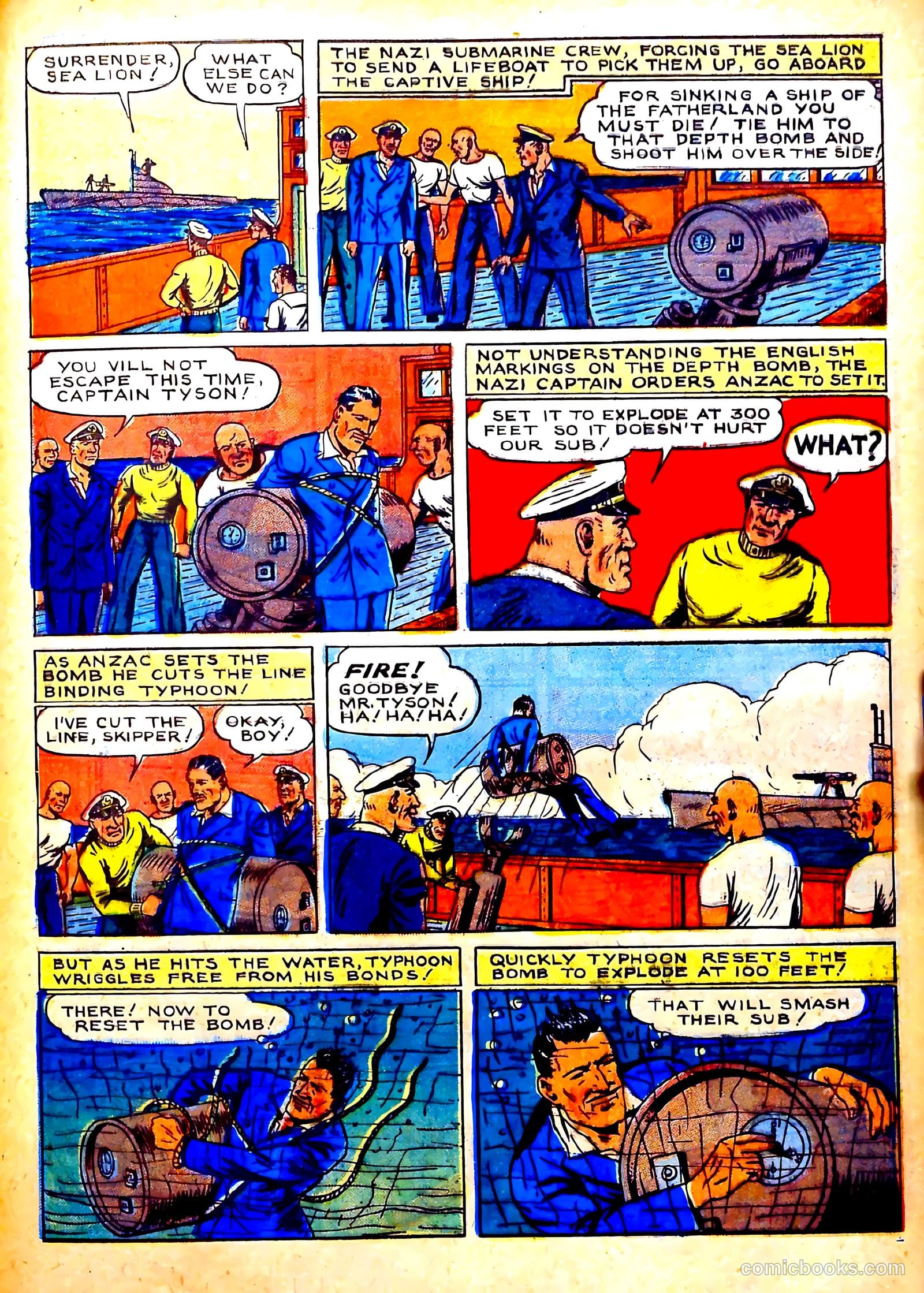 Captain Courageous Comics #6 (1942) — page 41
