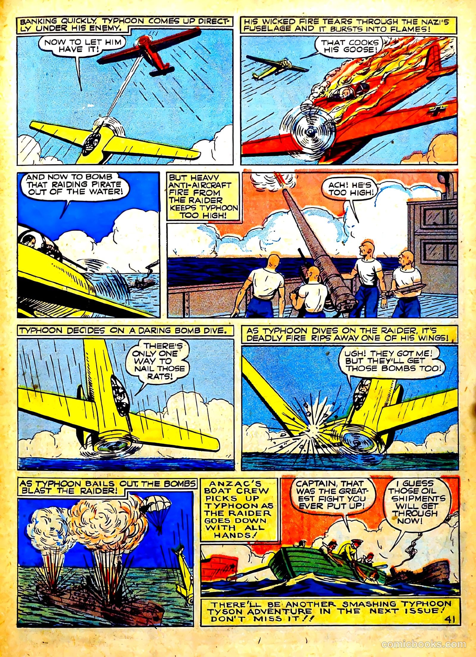 Captain Courageous Comics #6 (1942) — page 43