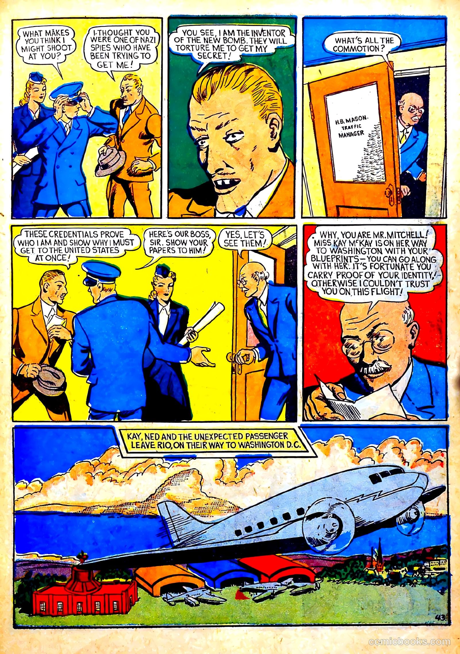Captain Courageous Comics #6 (1942) — page 45