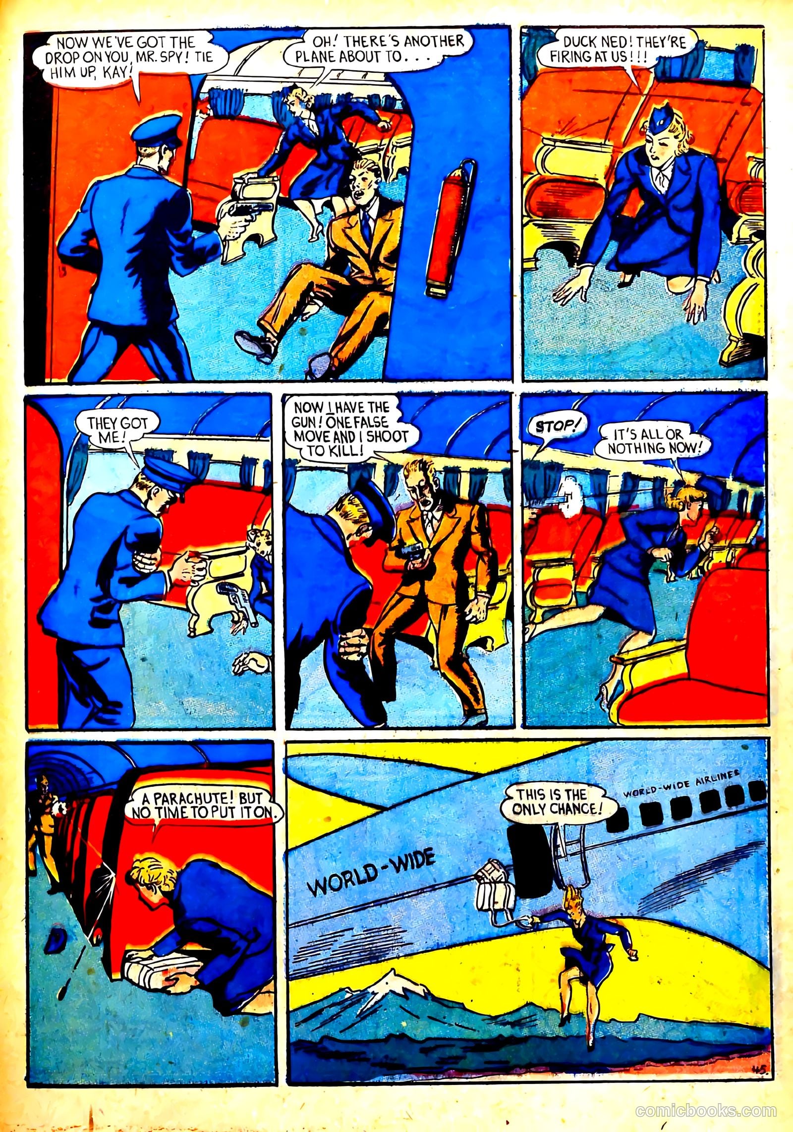 Captain Courageous Comics #6 (1942) — page 47