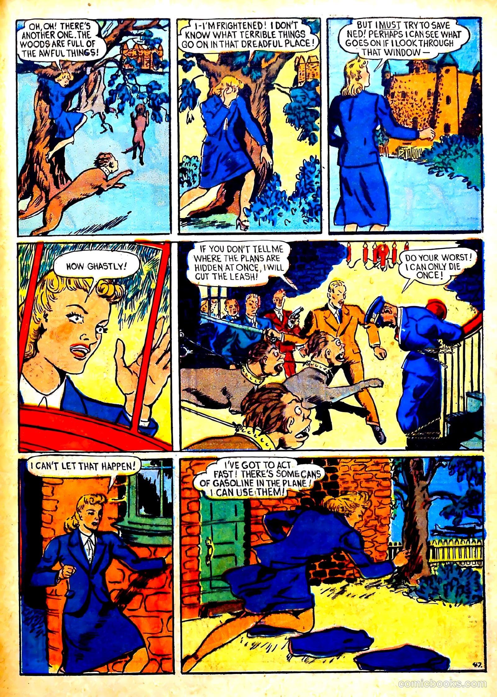 Captain Courageous Comics #6 (1942) — page 49