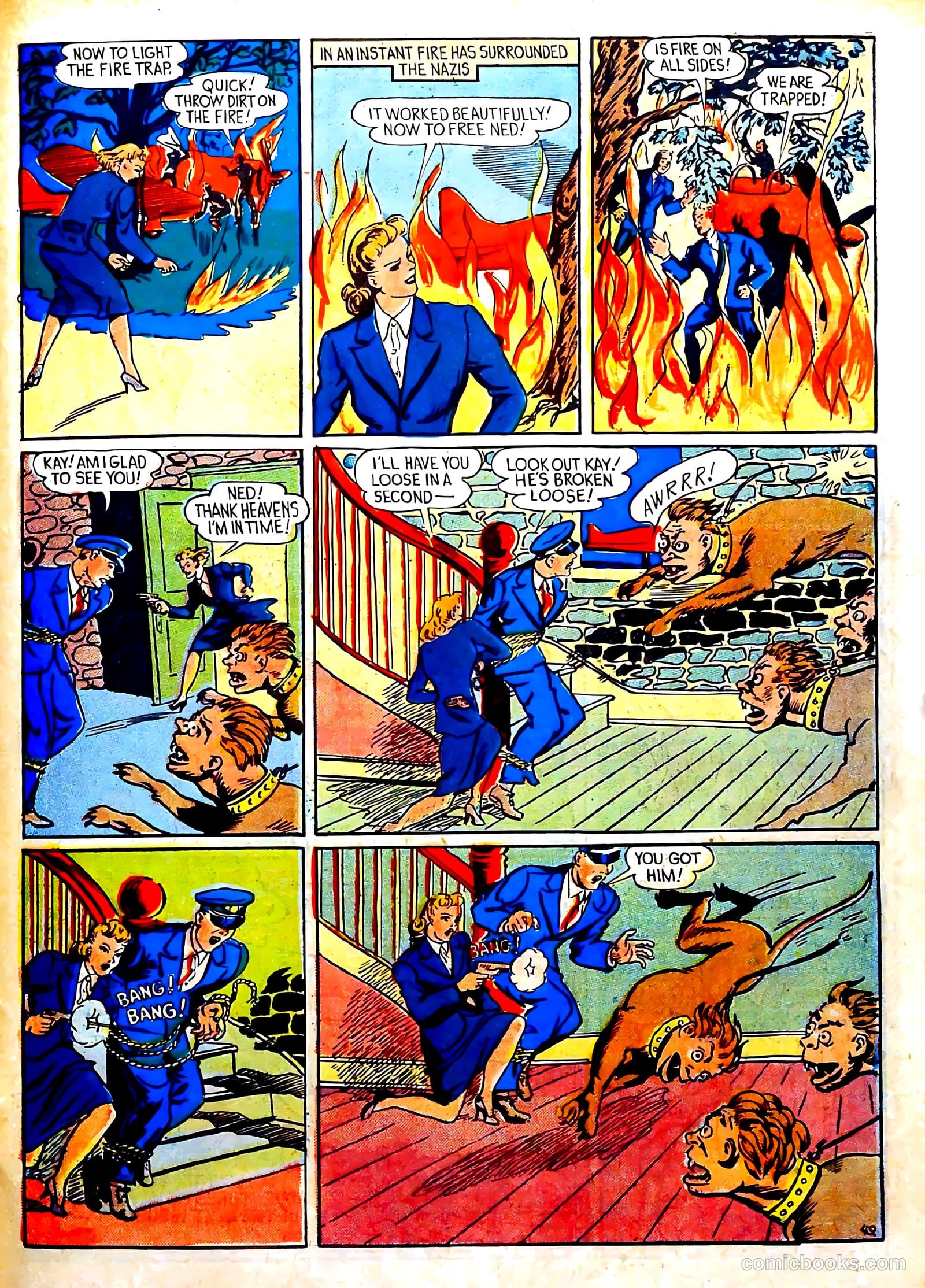 Captain Courageous Comics #6 (1942) — page 51