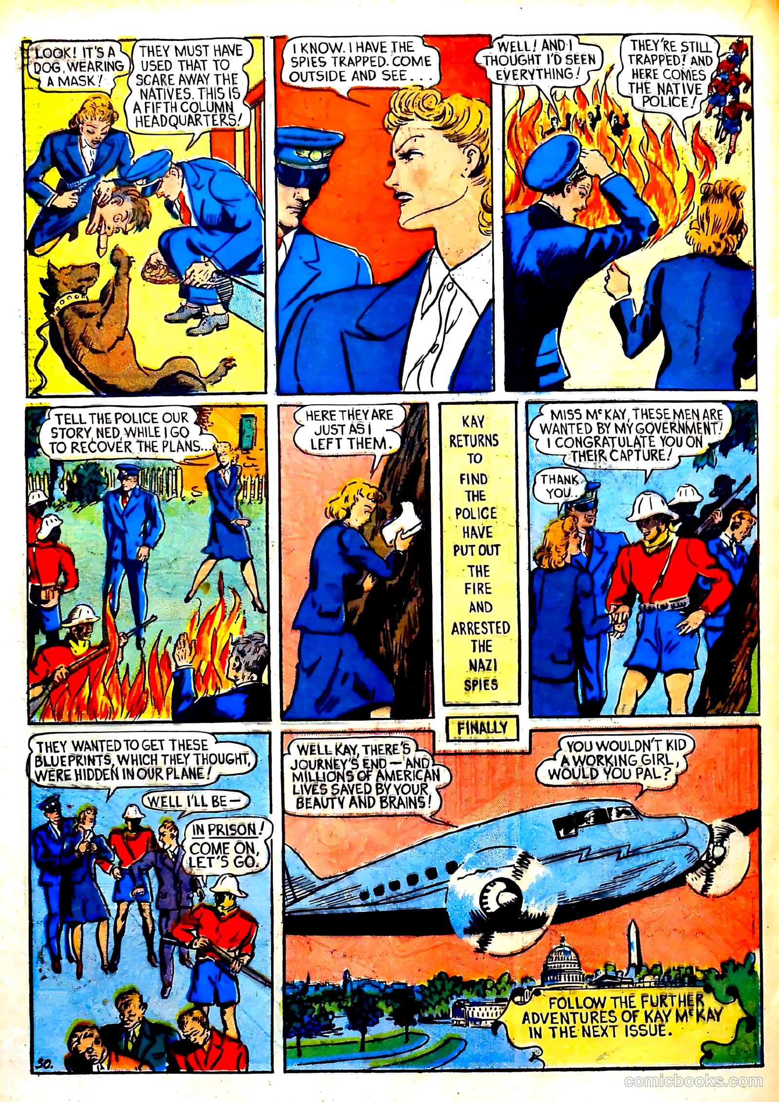 Captain Courageous Comics #6 (1942) — page 52