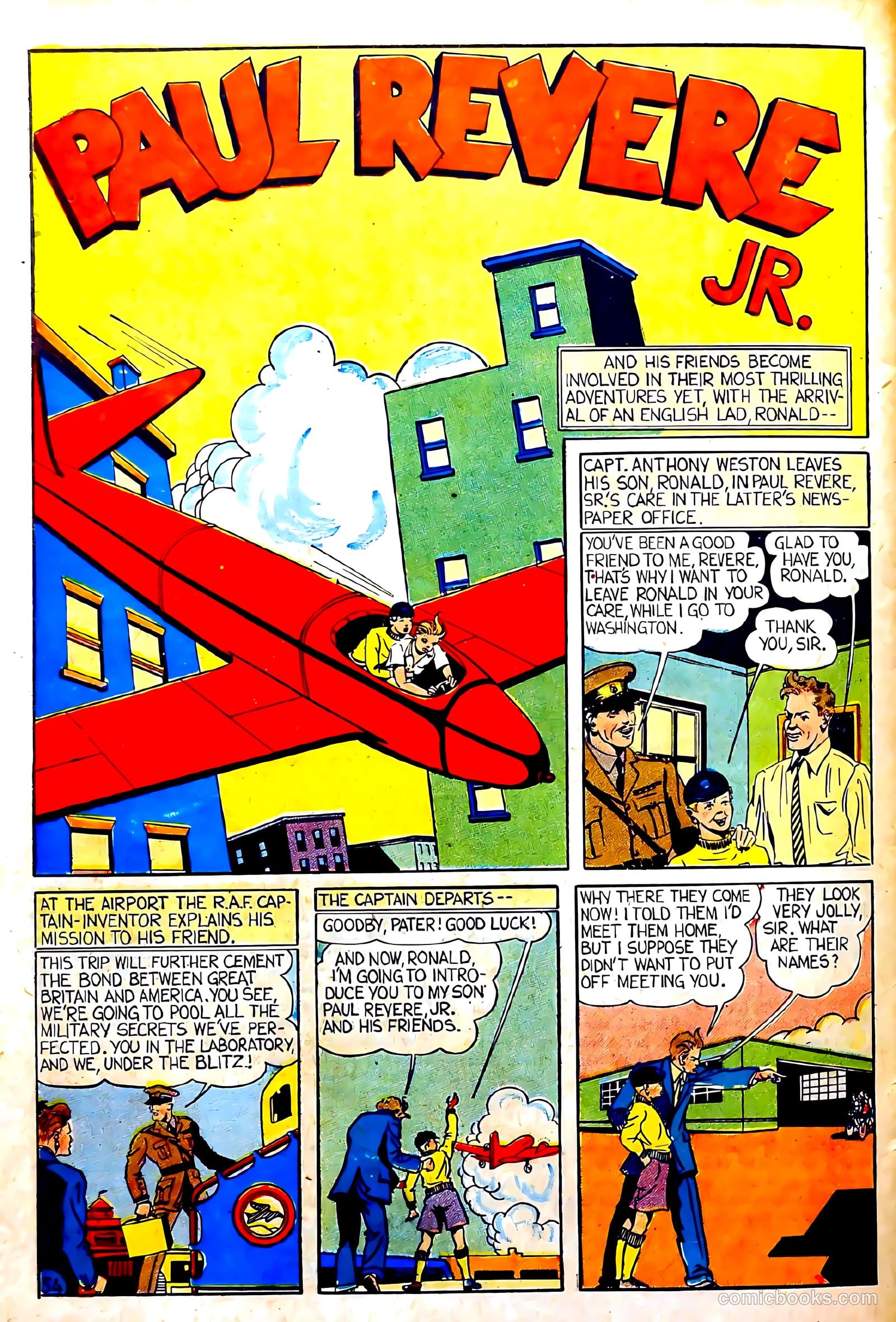 Captain Courageous Comics #6 (1942) — page 56