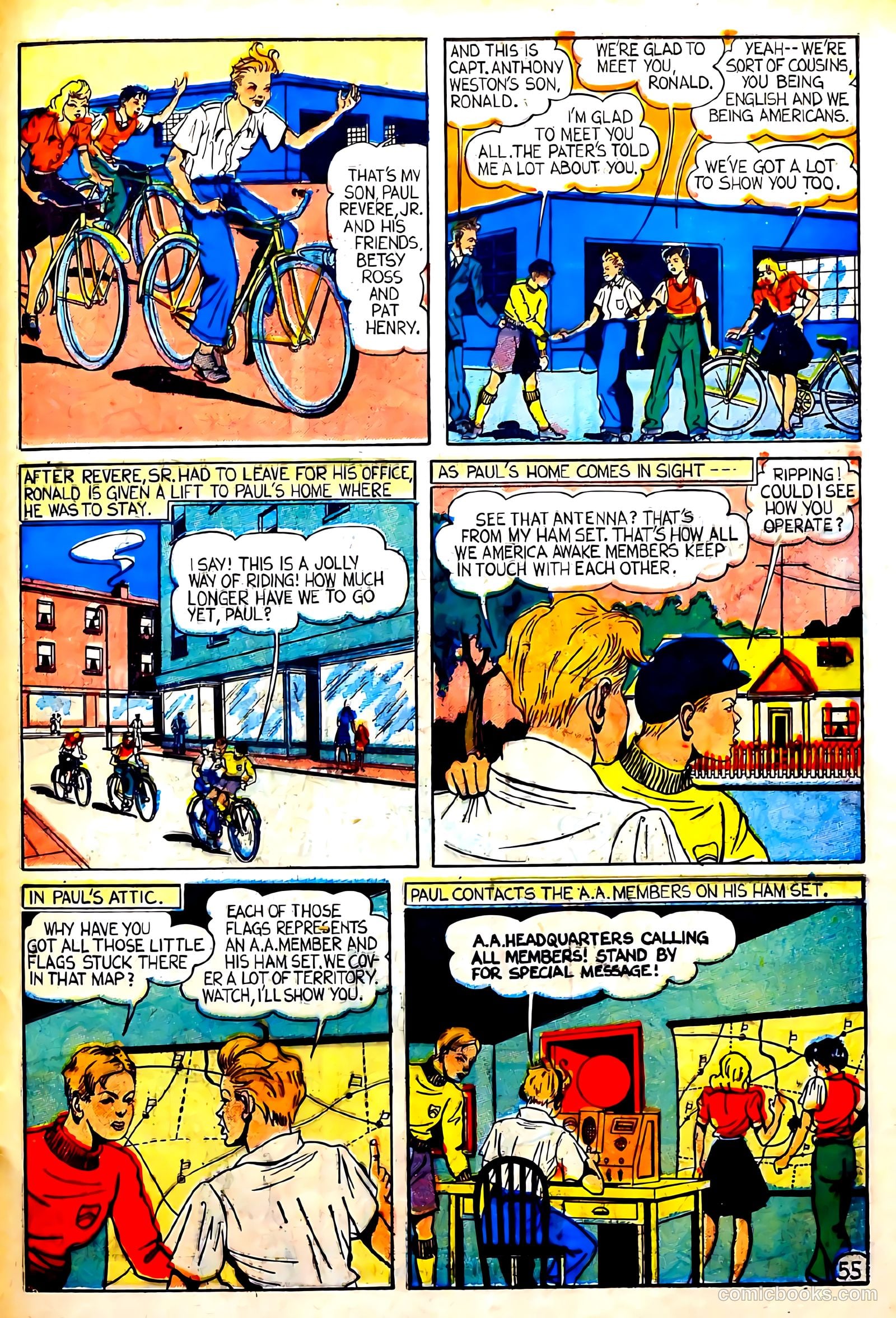 Captain Courageous Comics #6 (1942) — page 57