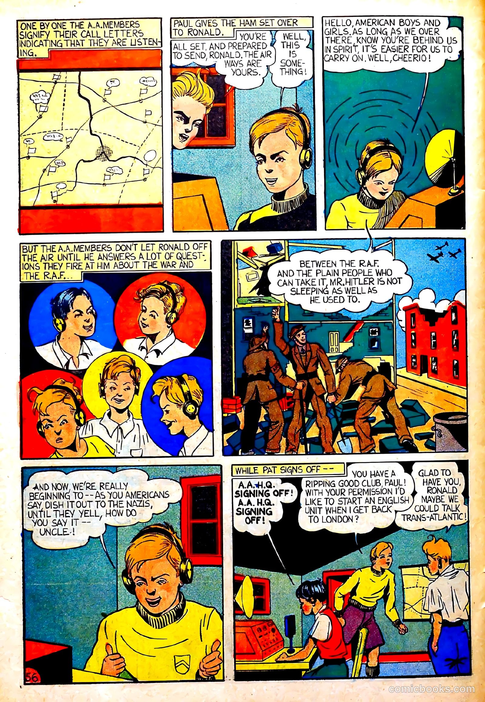 Captain Courageous Comics #6 (1942) — page 58