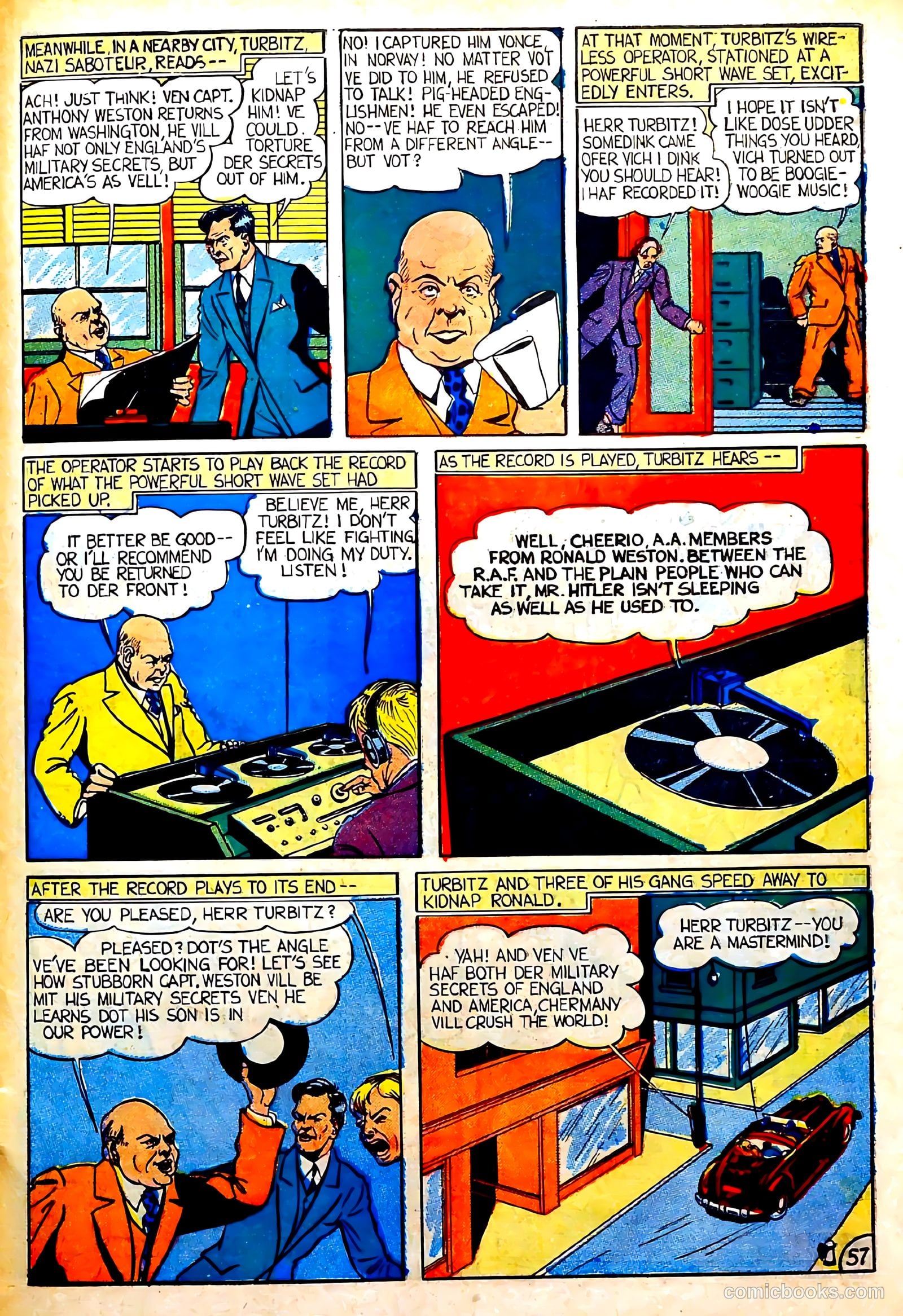 Captain Courageous Comics #6 (1942) — page 59