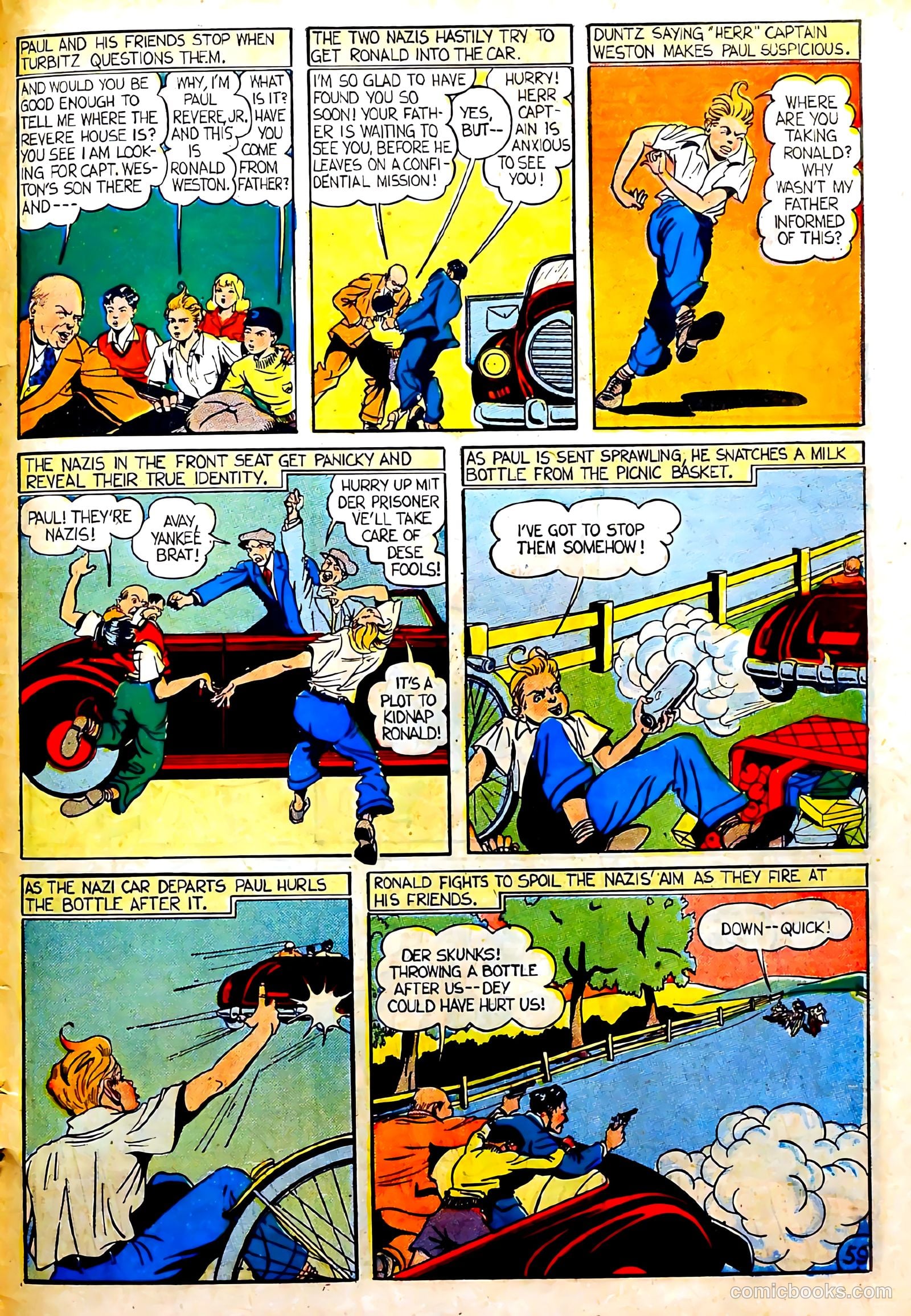 Captain Courageous Comics #6 (1942) — page 61