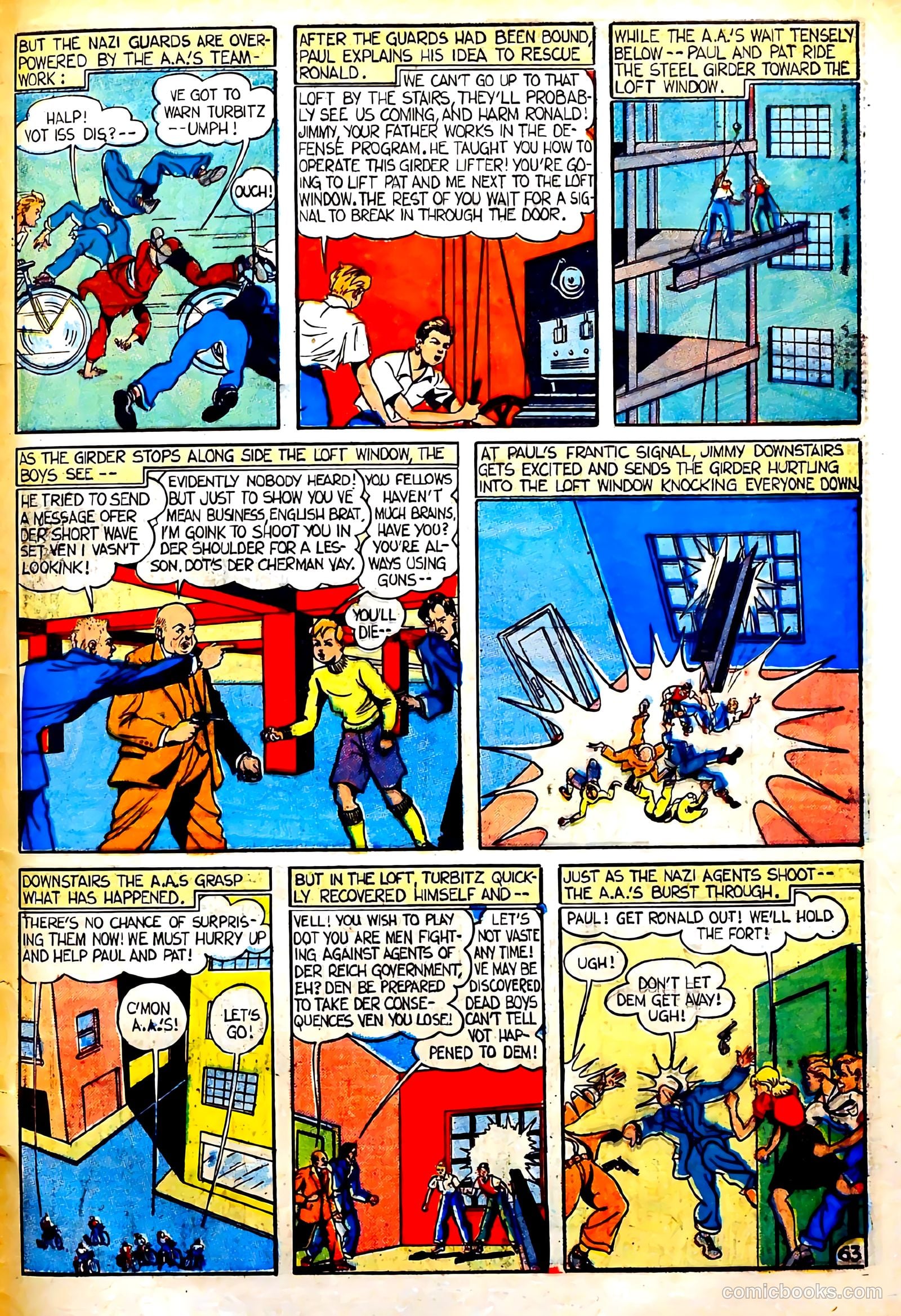 Captain Courageous Comics #6 (1942) — page 65