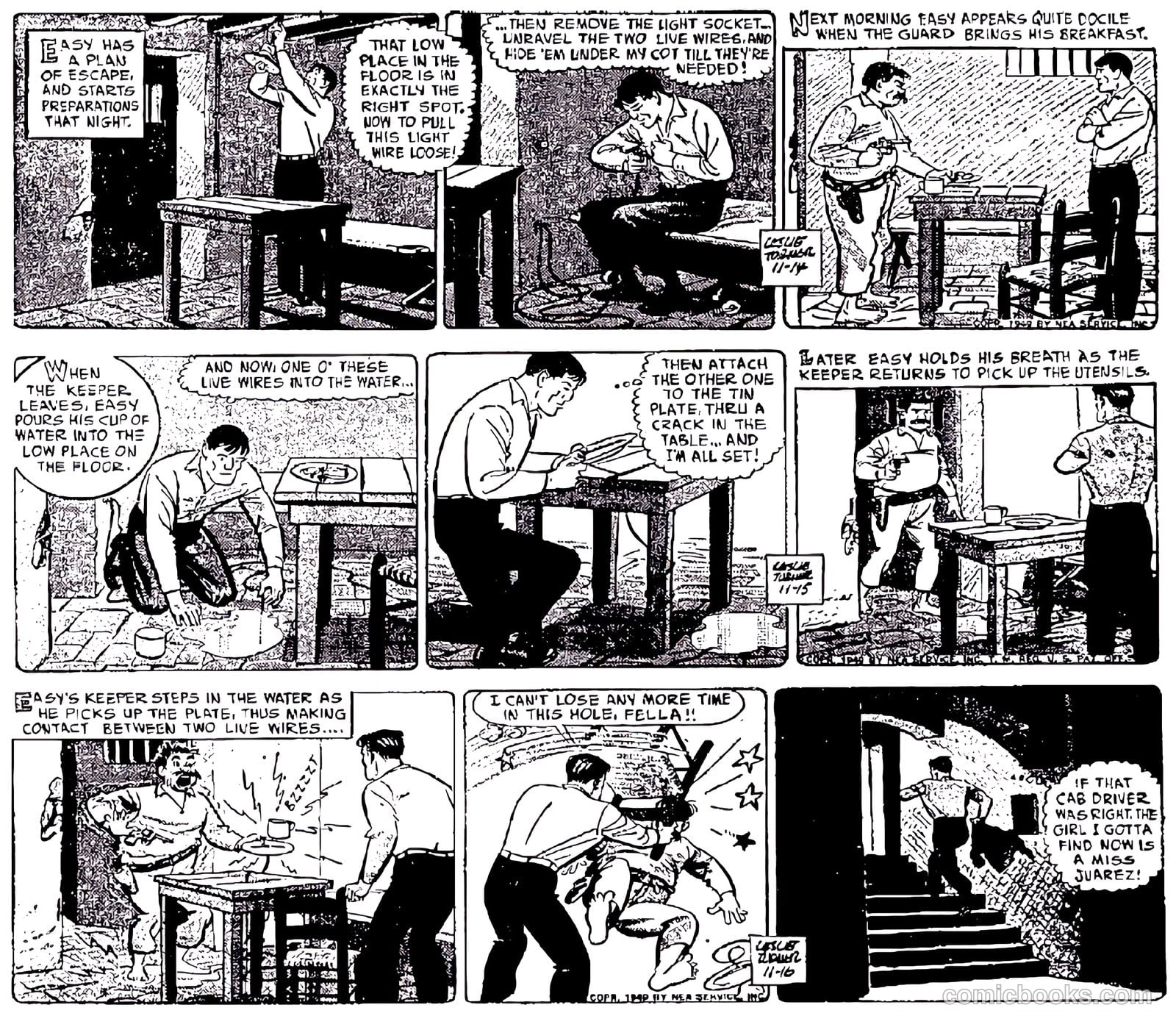 Captain Easy #10 (1947) — page 9 of 16