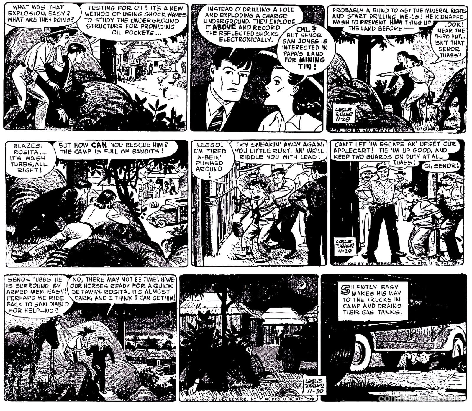 Captain Easy #10 (1947) — page 13 of 16