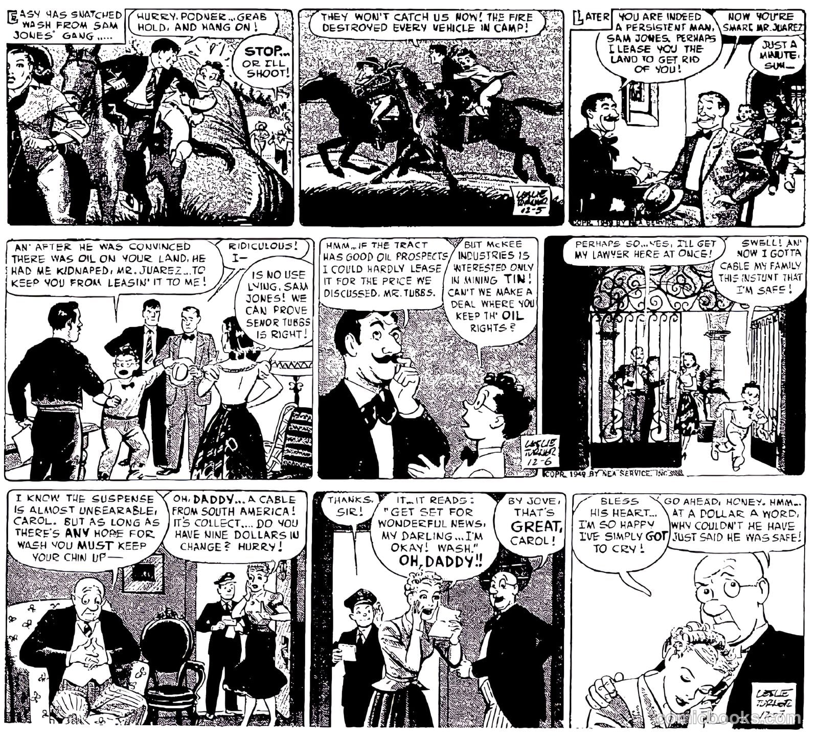 Captain Easy #10 (1947) — page 15 of 16