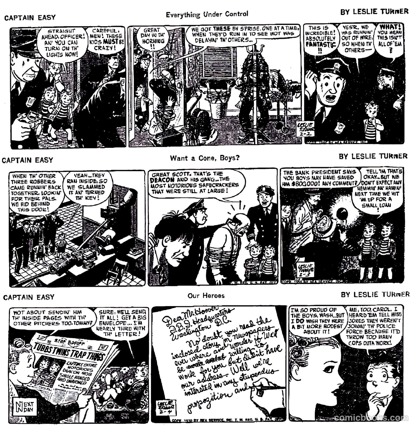 Captain Easy #12 (1948) — page 17 of 17