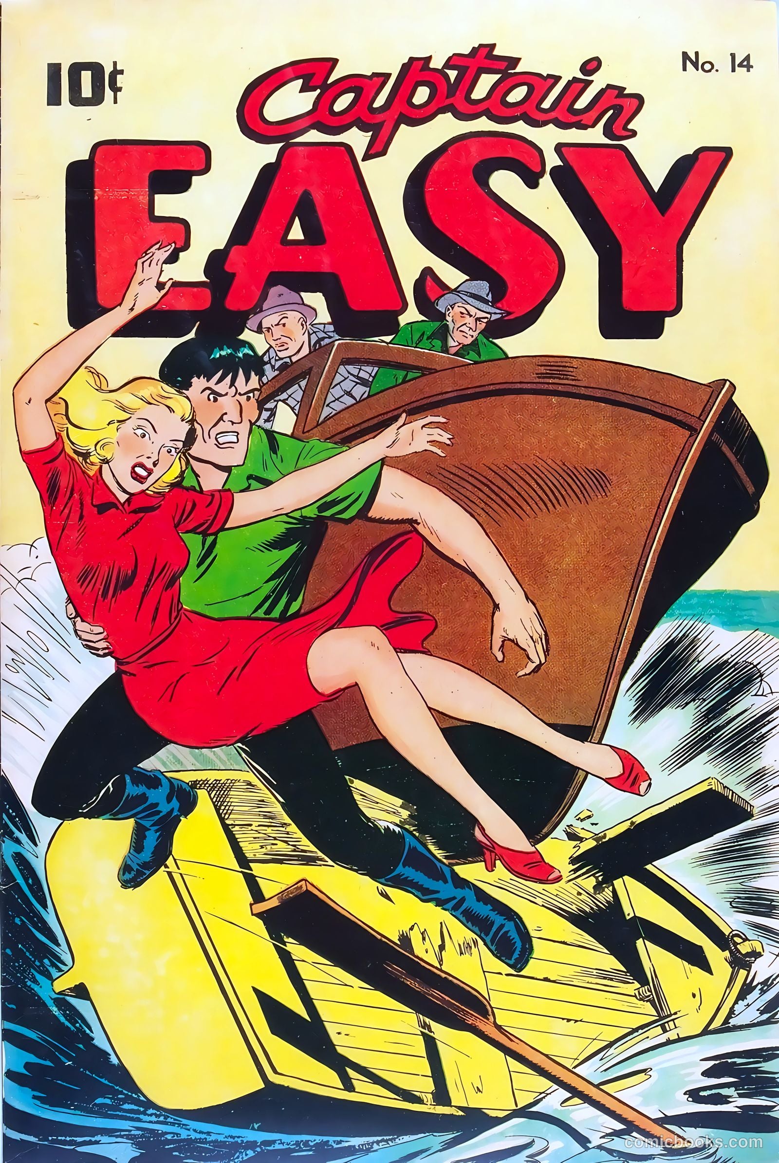 Captain Easy #14 cover