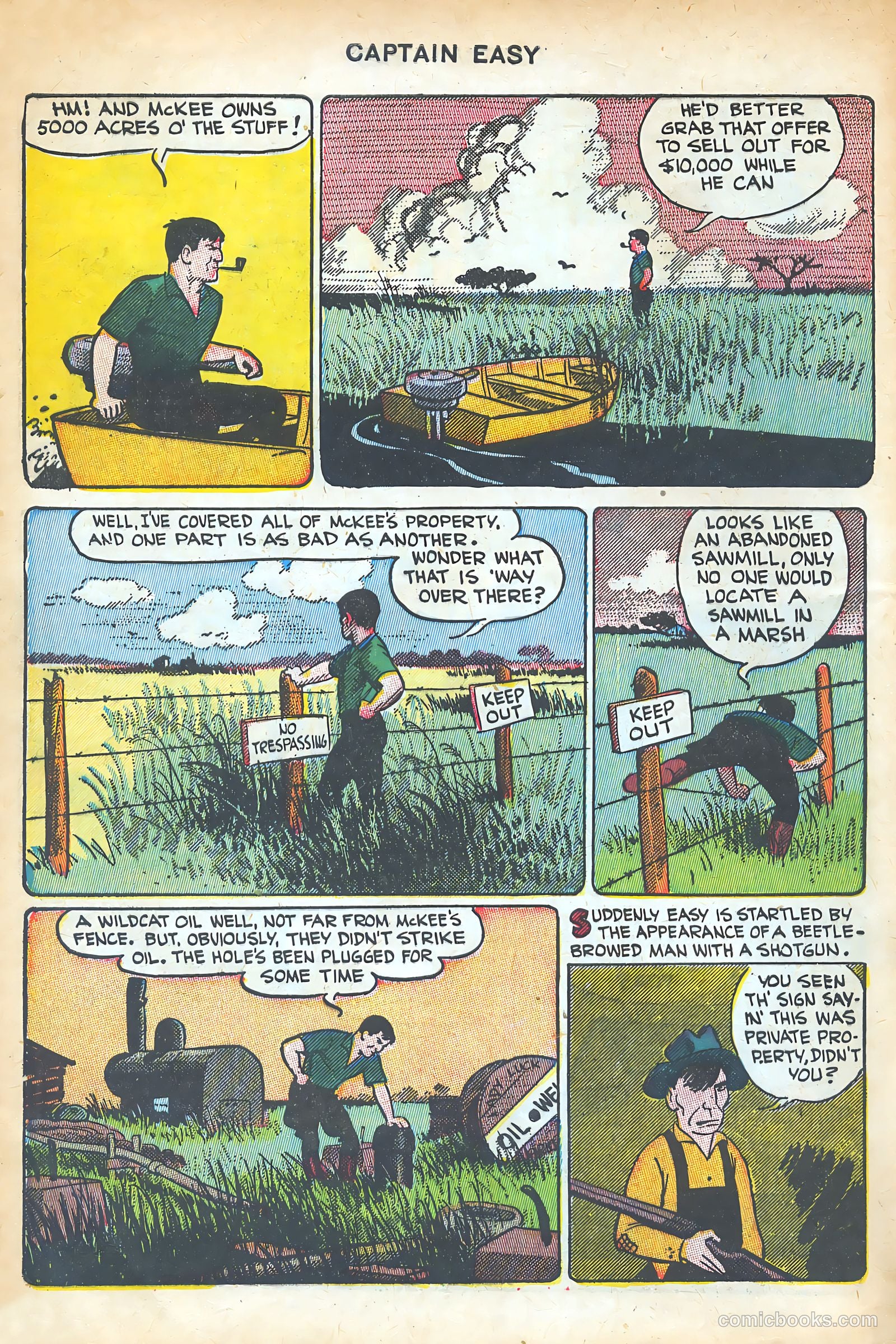 Captain Easy #14 (1948) — page 6 of 52