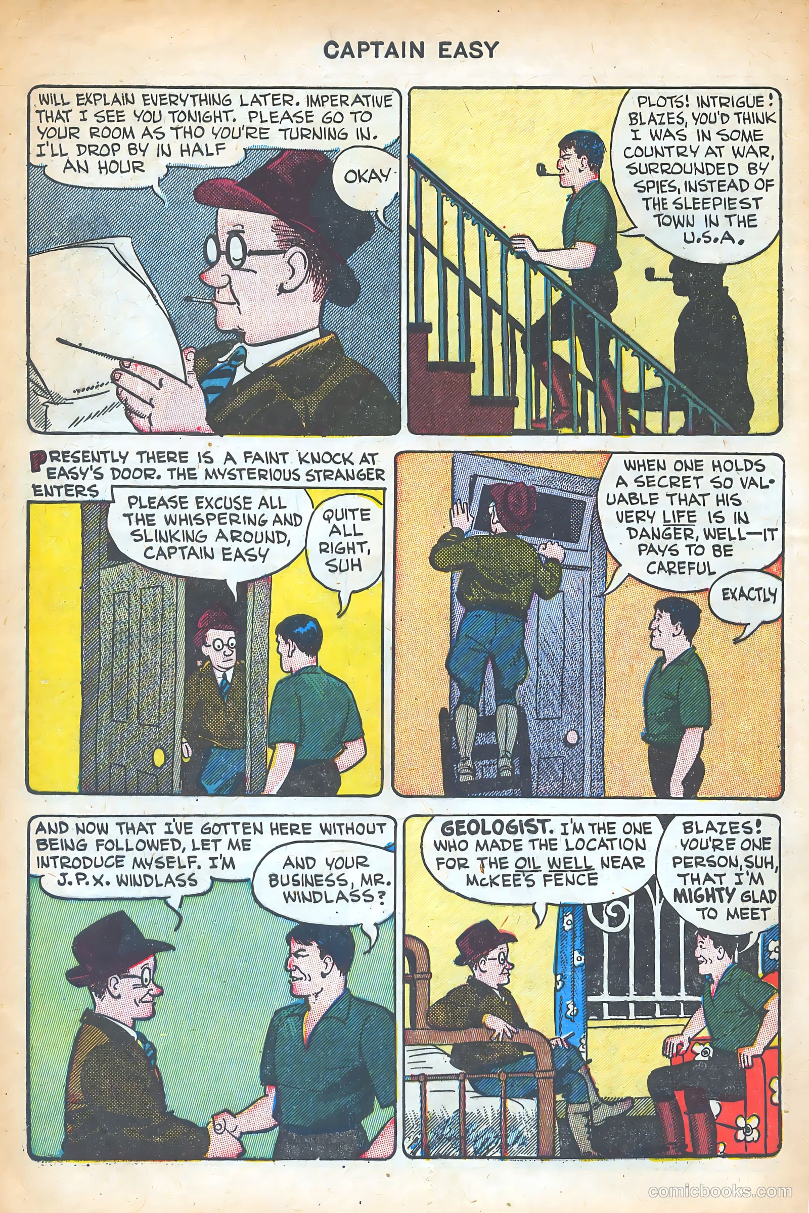 Captain Easy #14 (1948) — page 8 of 52
