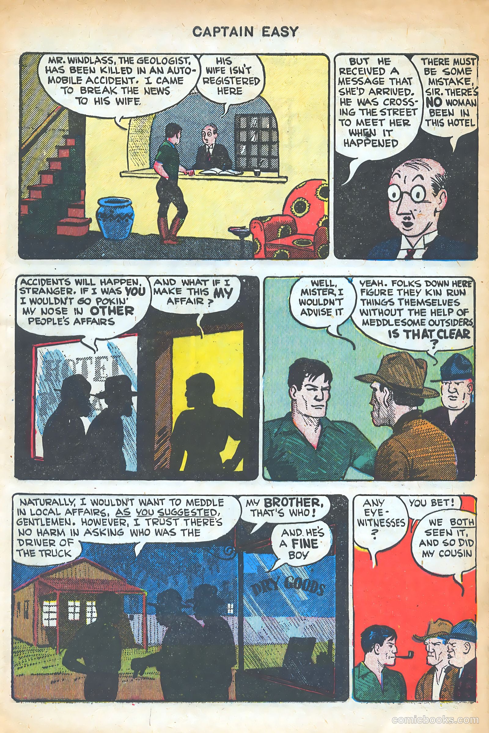 Captain Easy #14 (1948) — page 11 of 52