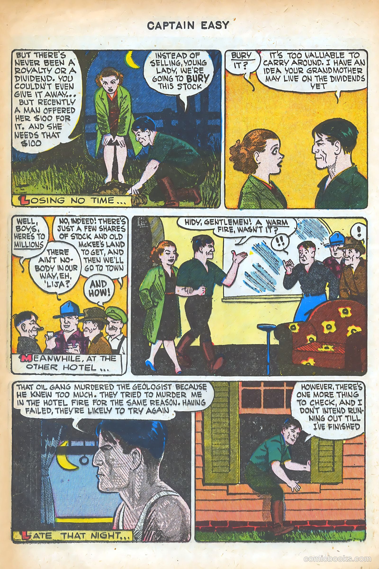 Captain Easy #14 (1948) — page 16 of 52