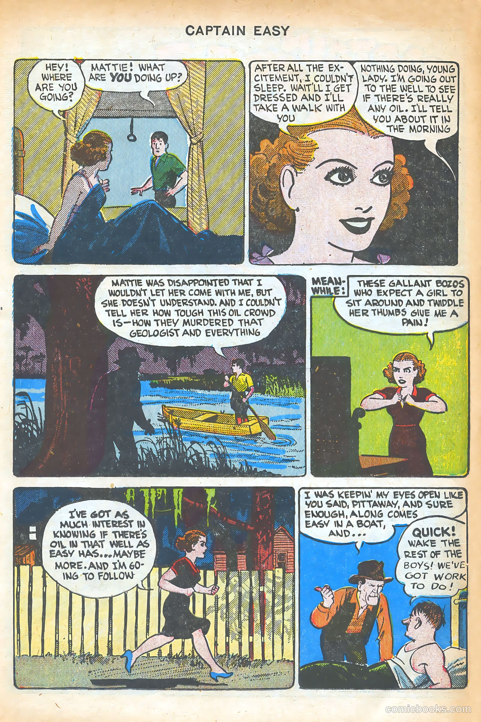 Captain Easy #14 (1948) — page 17 of 52
