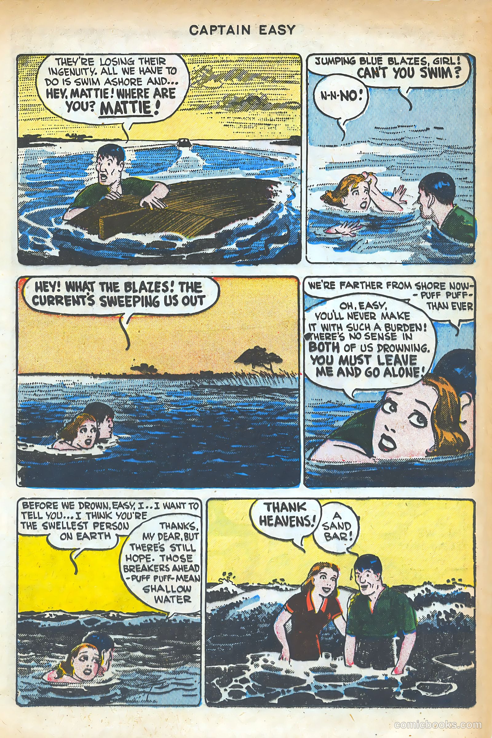 Captain Easy #14 (1948) — page 25 of 52