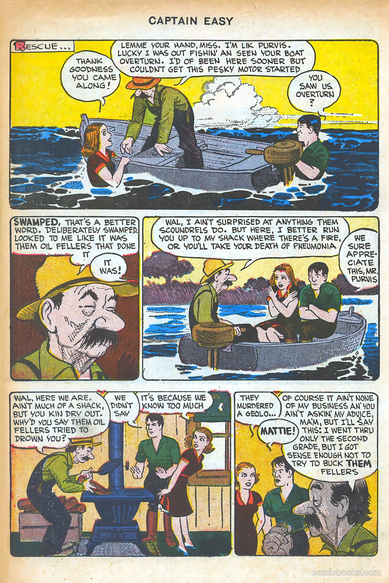 Captain Easy #14 (1948) — page 26 of 52