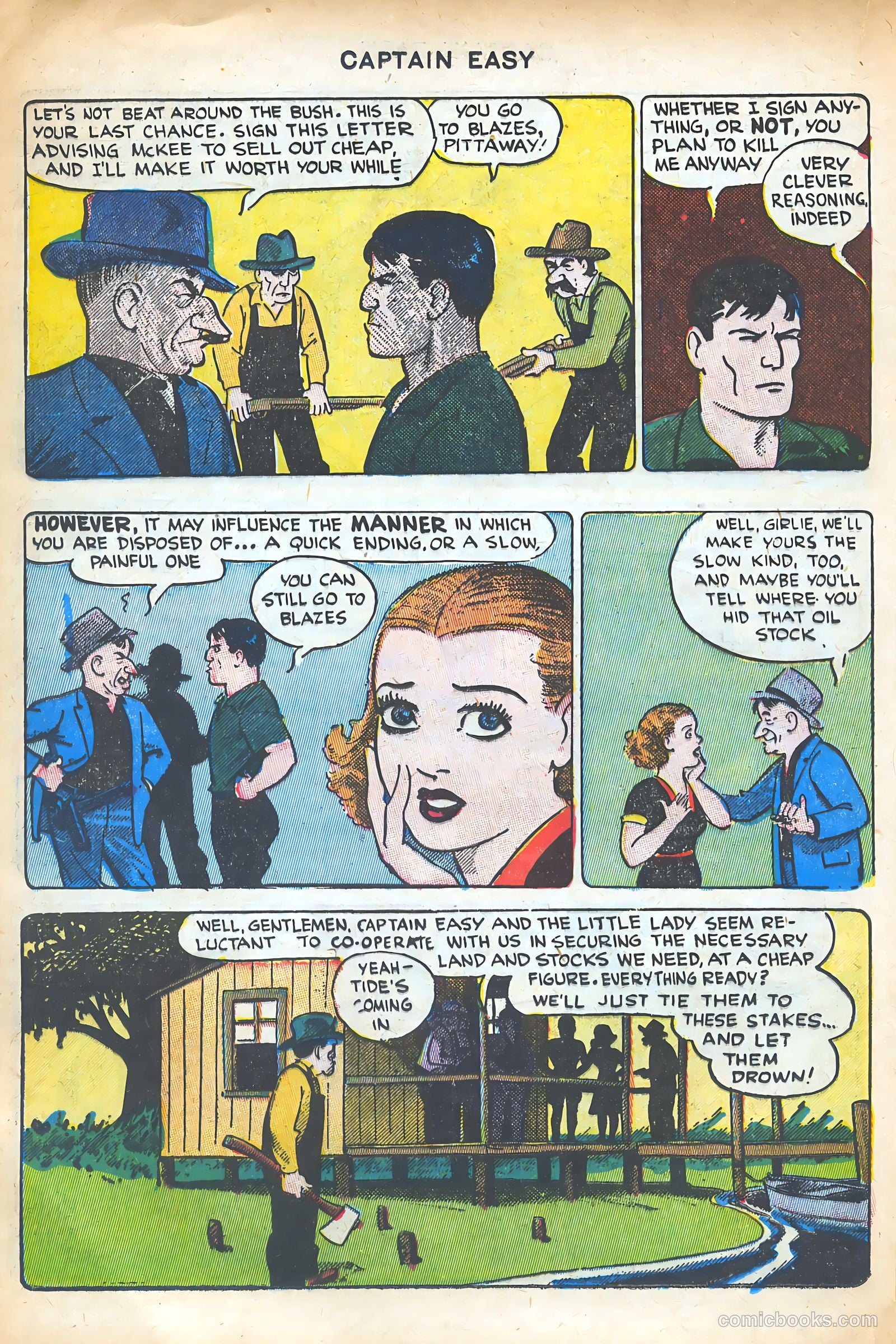 Captain Easy #14 (1948) — page 28 of 52