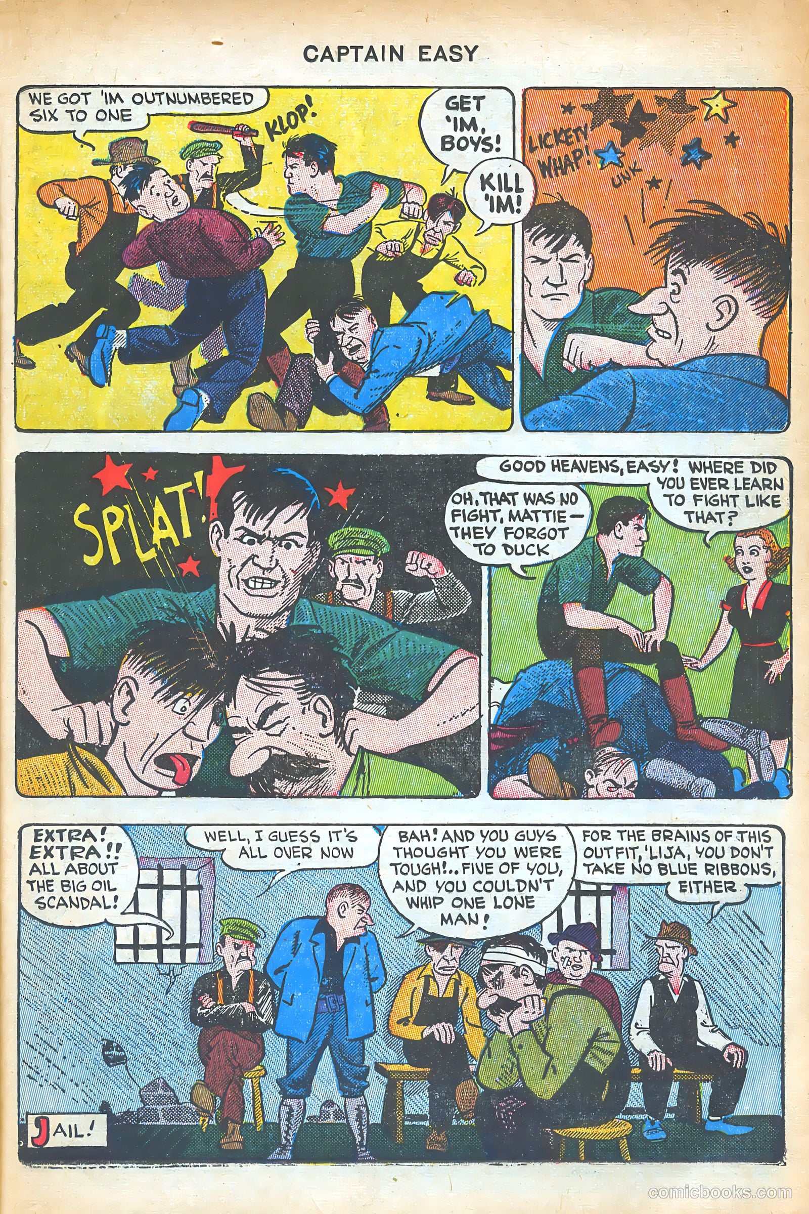 Captain Easy #14 (1948) — page 31 of 52