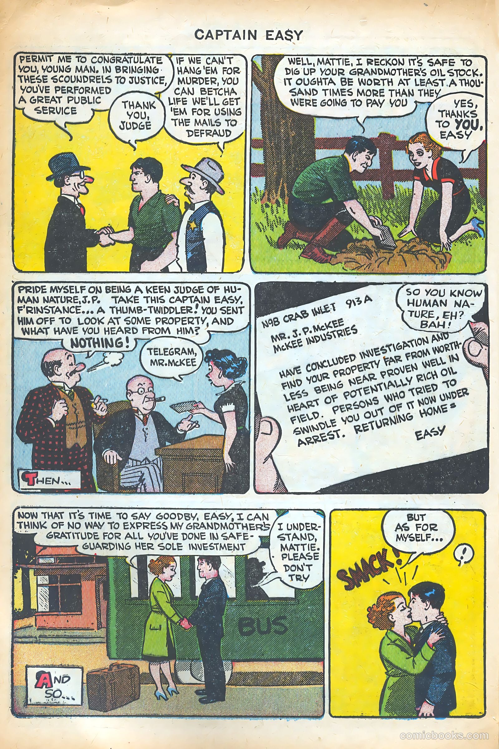 Captain Easy #14 (1948) — page 32 of 52